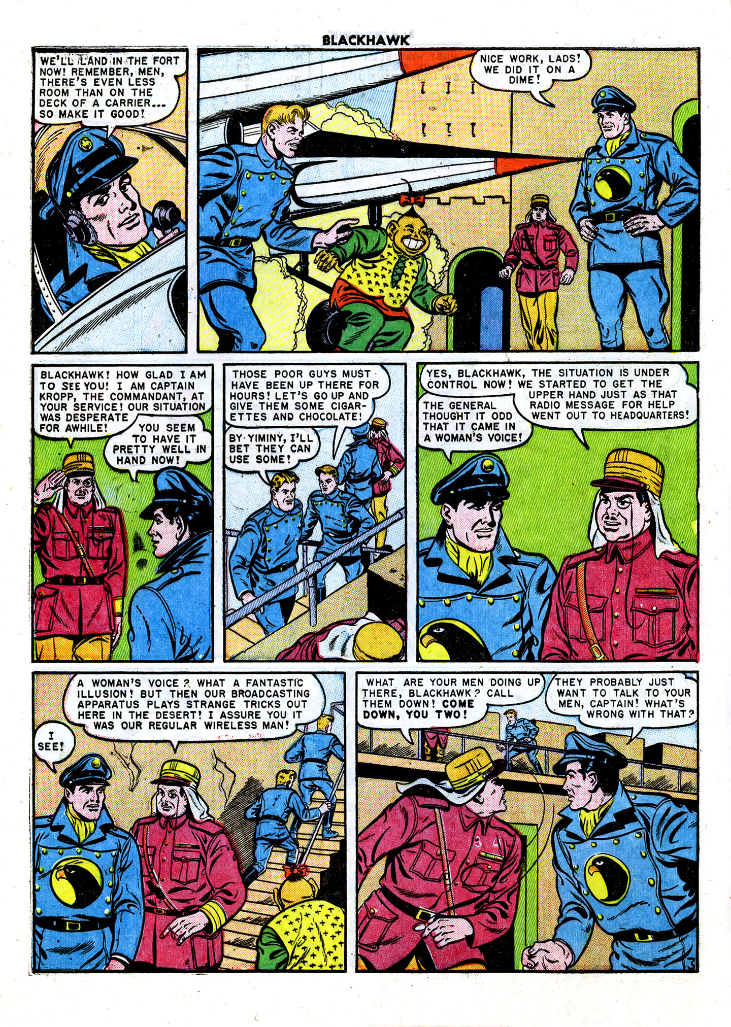 Read online Blackhawk (1957) comic -  Issue #36 - 44