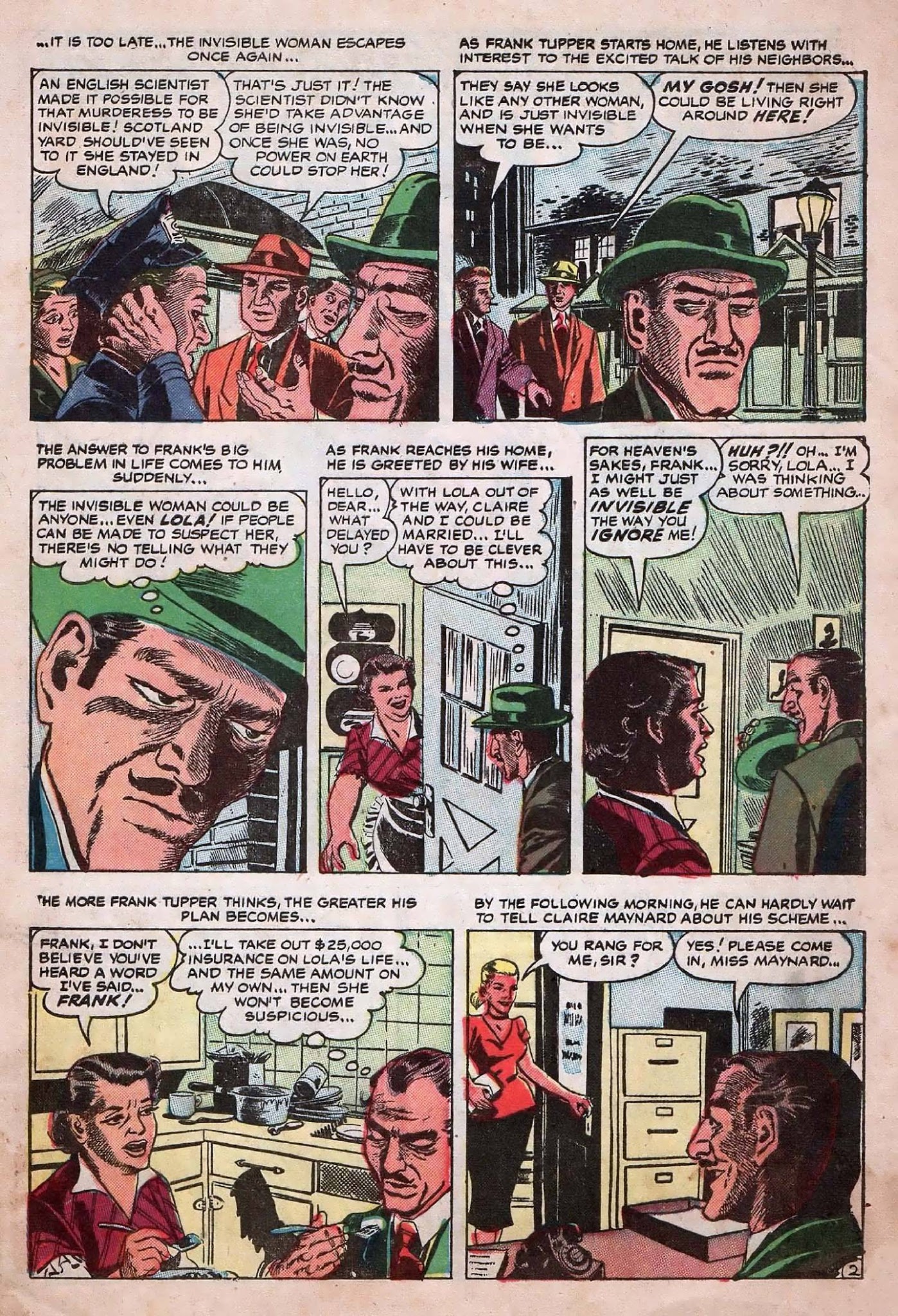 Read online Mystery Tales comic -  Issue #13 - 3