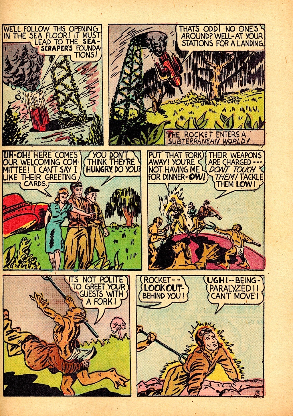 Read online Rocket Kelly (1945) comic -  Issue #5 - 25