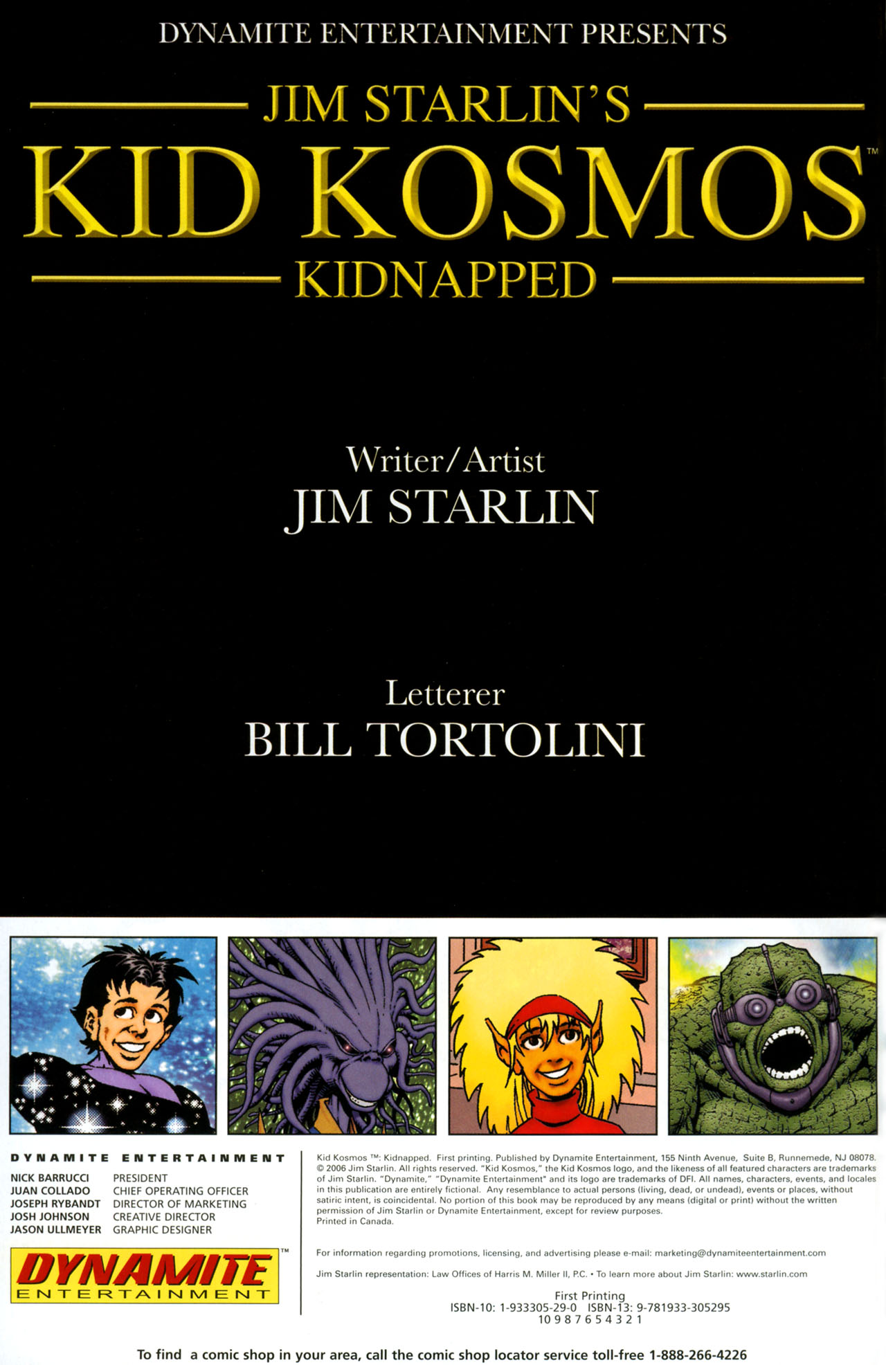Read online Kid Kosmos: Kidnapped comic -  Issue # TPB - 3