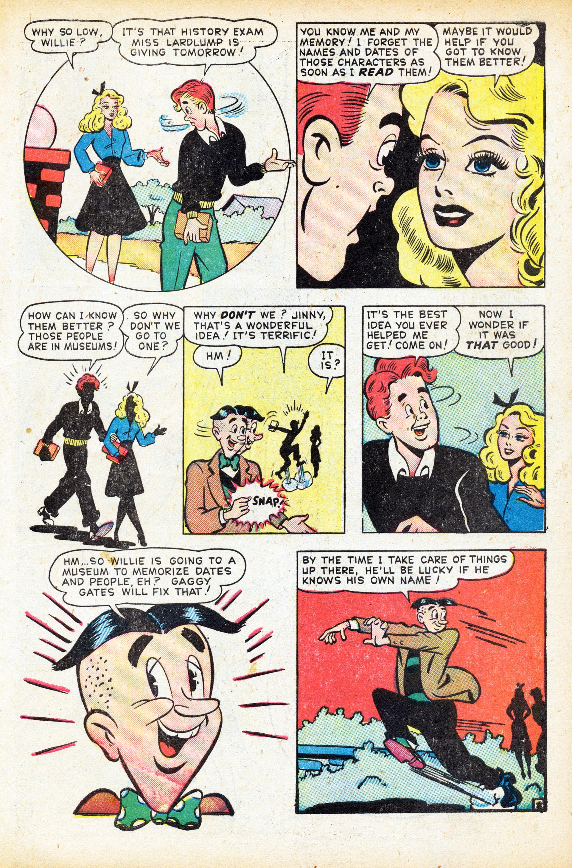 Read online Willie Comics (1946) comic -  Issue #16 - 43