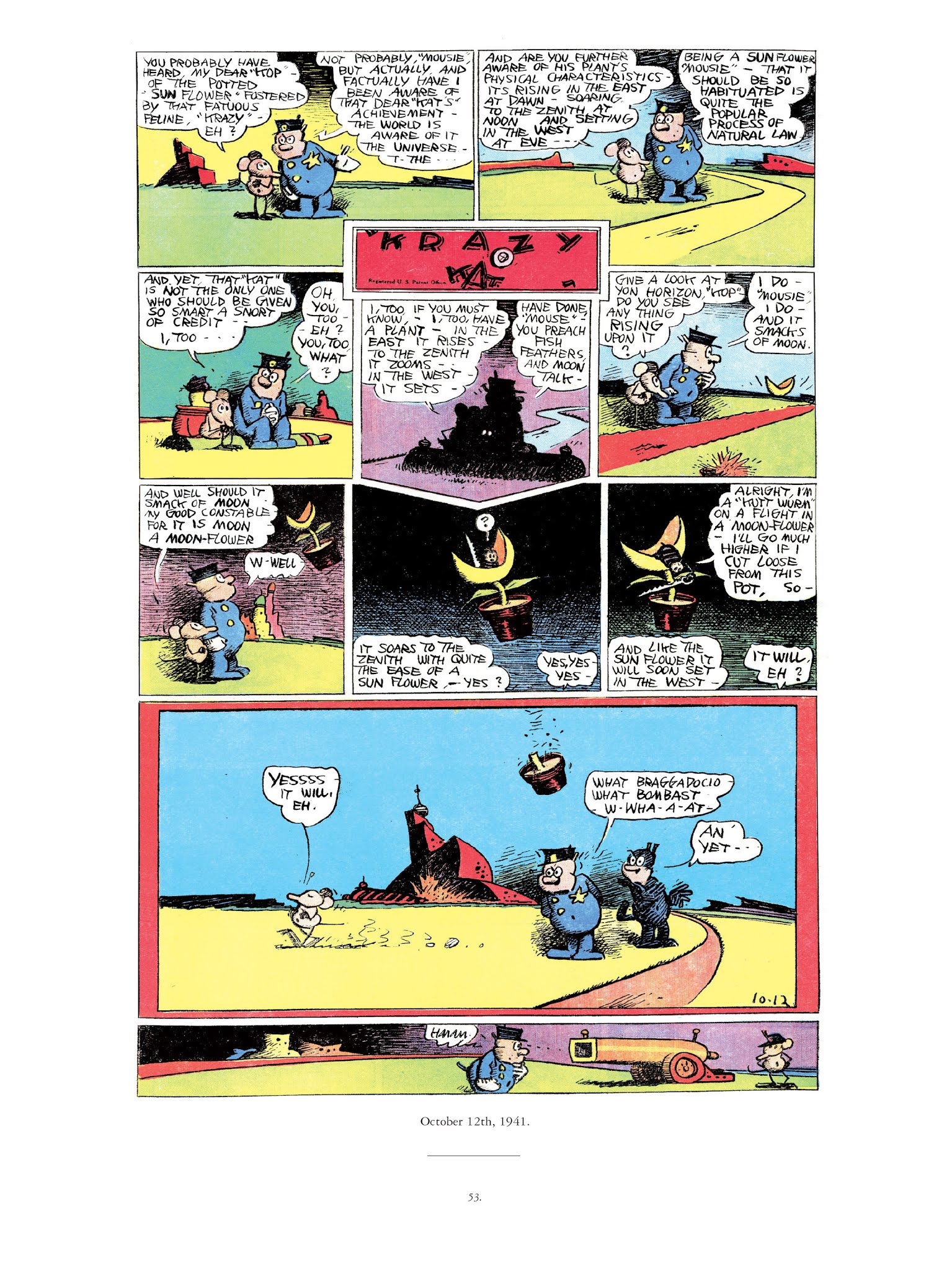 Read online Krazy & Ignatz comic -  Issue # TPB 12 - 52