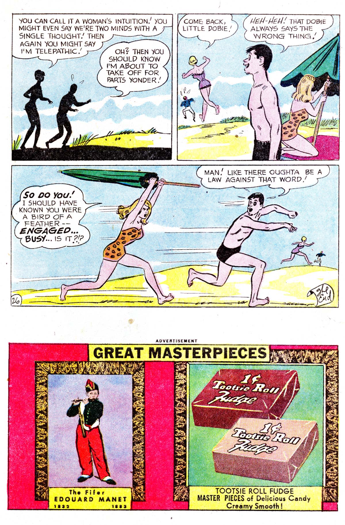 Read online Many Loves of Dobie Gillis comic -  Issue #21 - 32