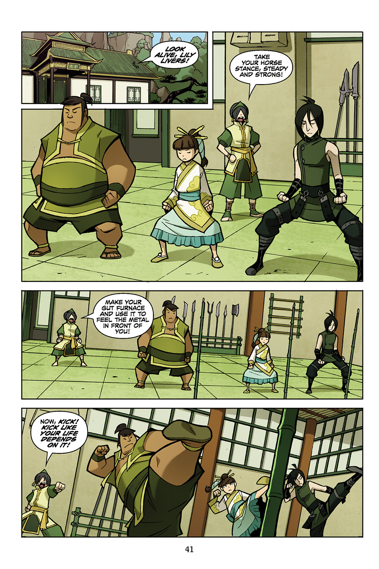 Read online Nickelodeon Avatar: The Last Airbender - The Promise comic -  Issue # Part 2 - 42