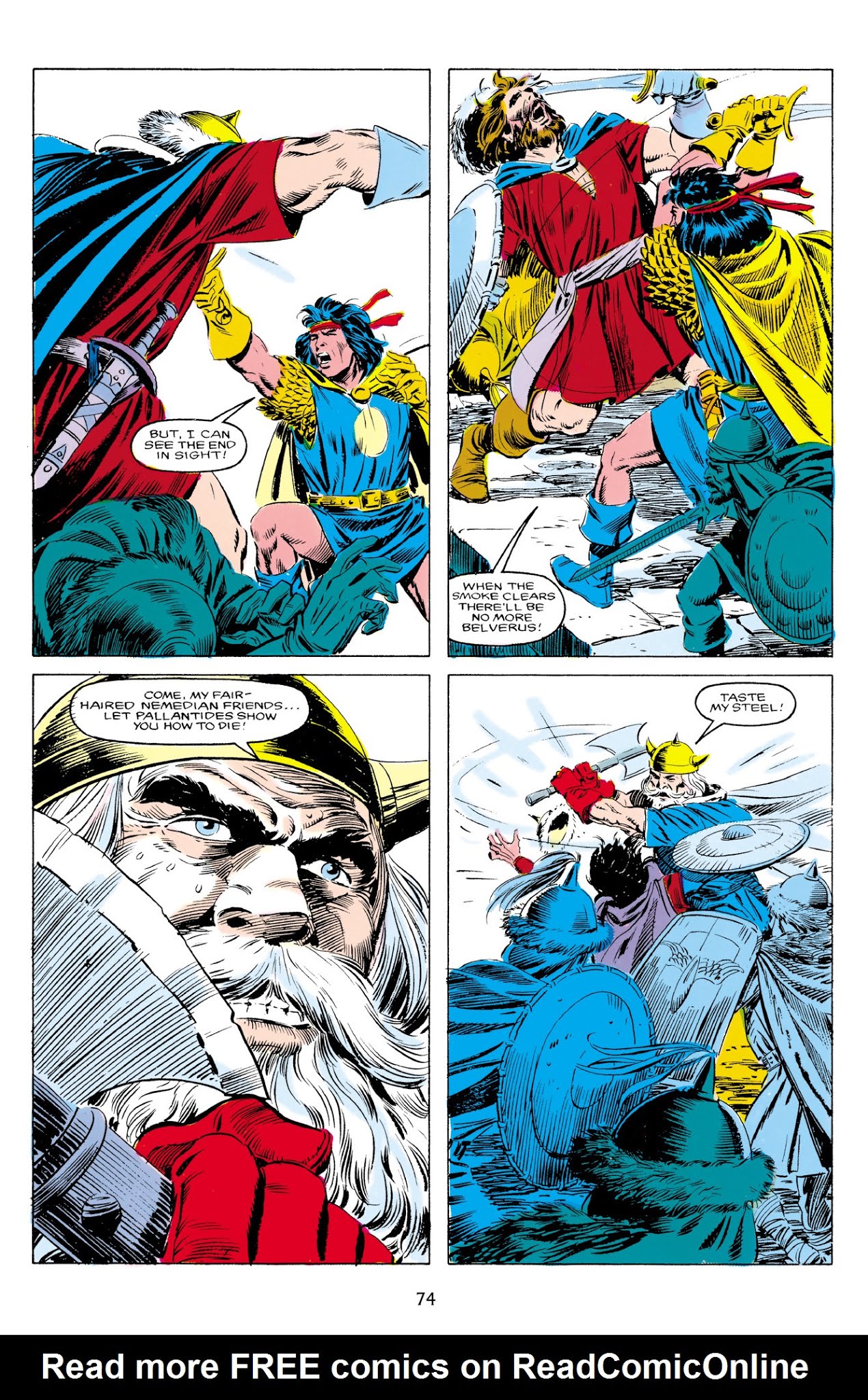 Read online The Chronicles of King Conan comic -  Issue # TPB 8 (Part 1) - 73