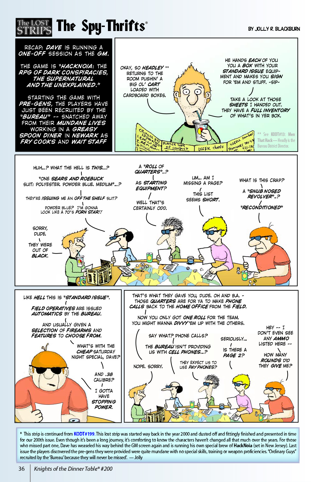 Read online Knights of the Dinner Table comic -  Issue #200 - 38