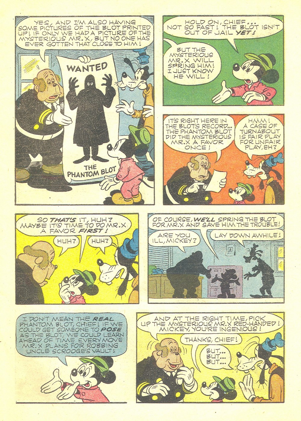 Read online Walt Disney's The Phantom Blot comic -  Issue #1 - 7