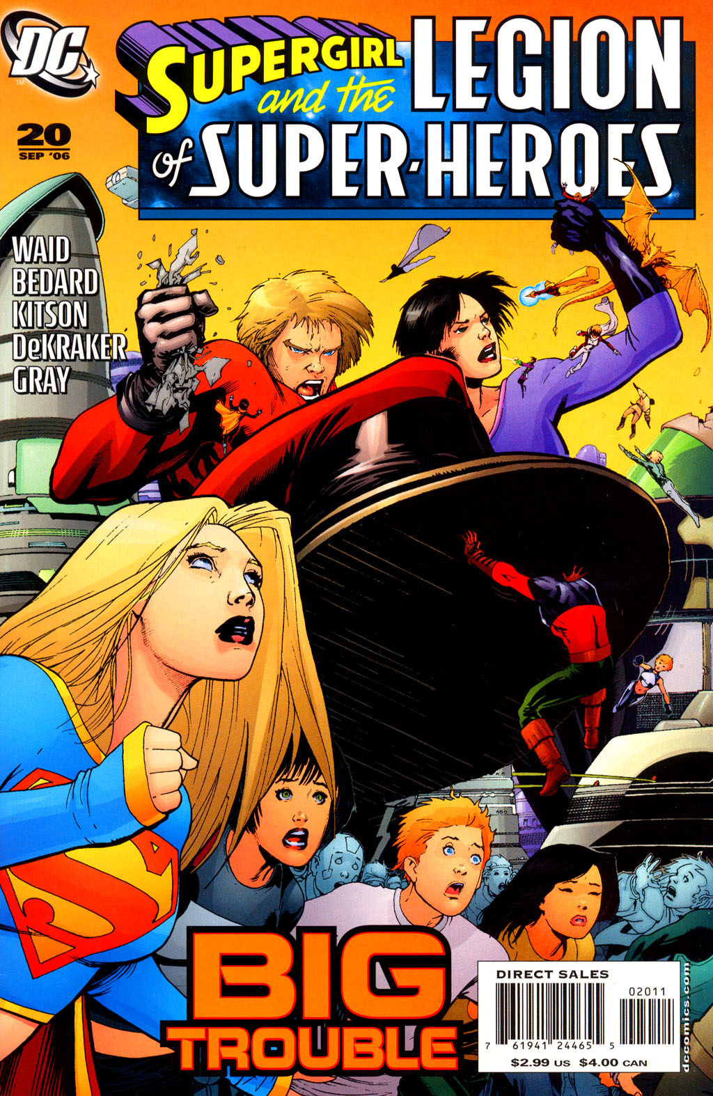 Read online Supergirl and the Legion of Super-Heroes comic -  Issue #20 - 1