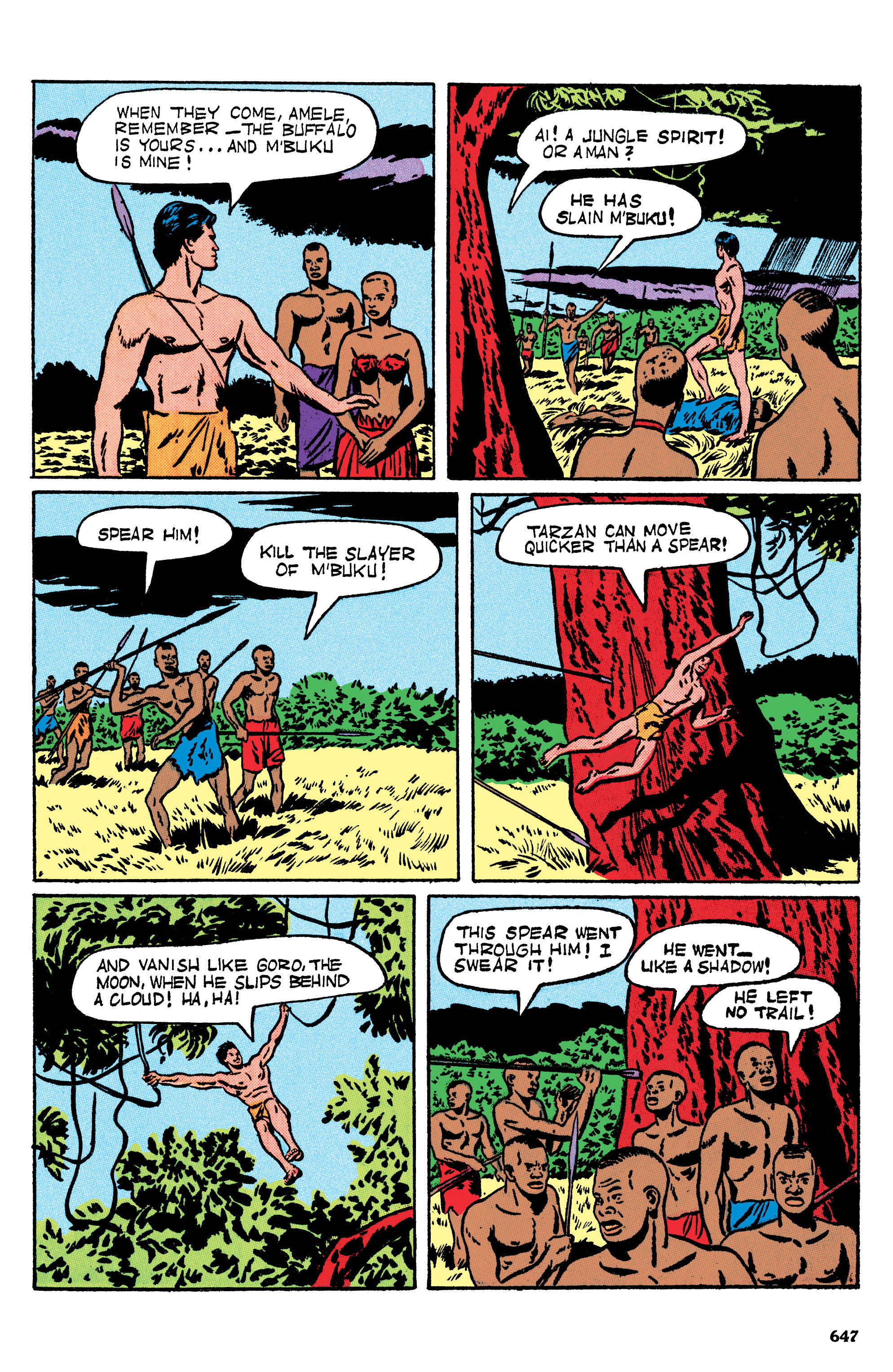 Read online Edgar Rice Burroughs Tarzan: The Jesse Marsh Years Omnibus comic -  Issue # TPB (Part 7) - 49