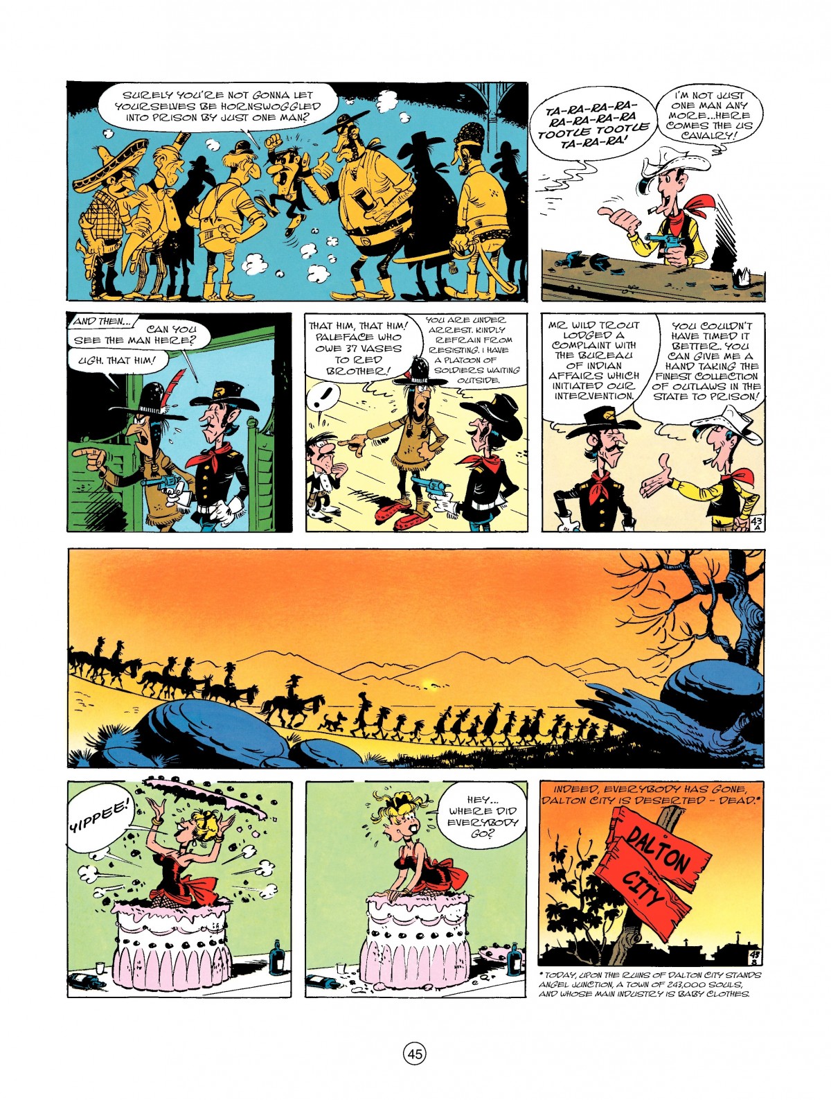 Read online A Lucky Luke Adventure comic -  Issue #3 - 47