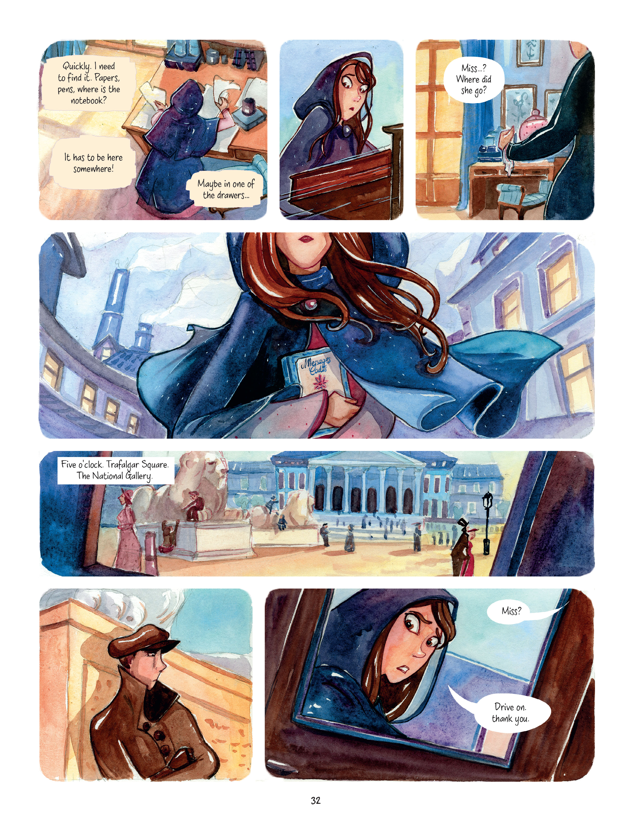 Read online An Enola Holmes Mystery comic -  Issue #2 - 34