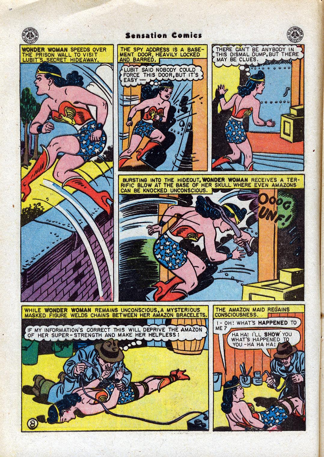 Read online Sensation (Mystery) Comics comic -  Issue #44 - 10