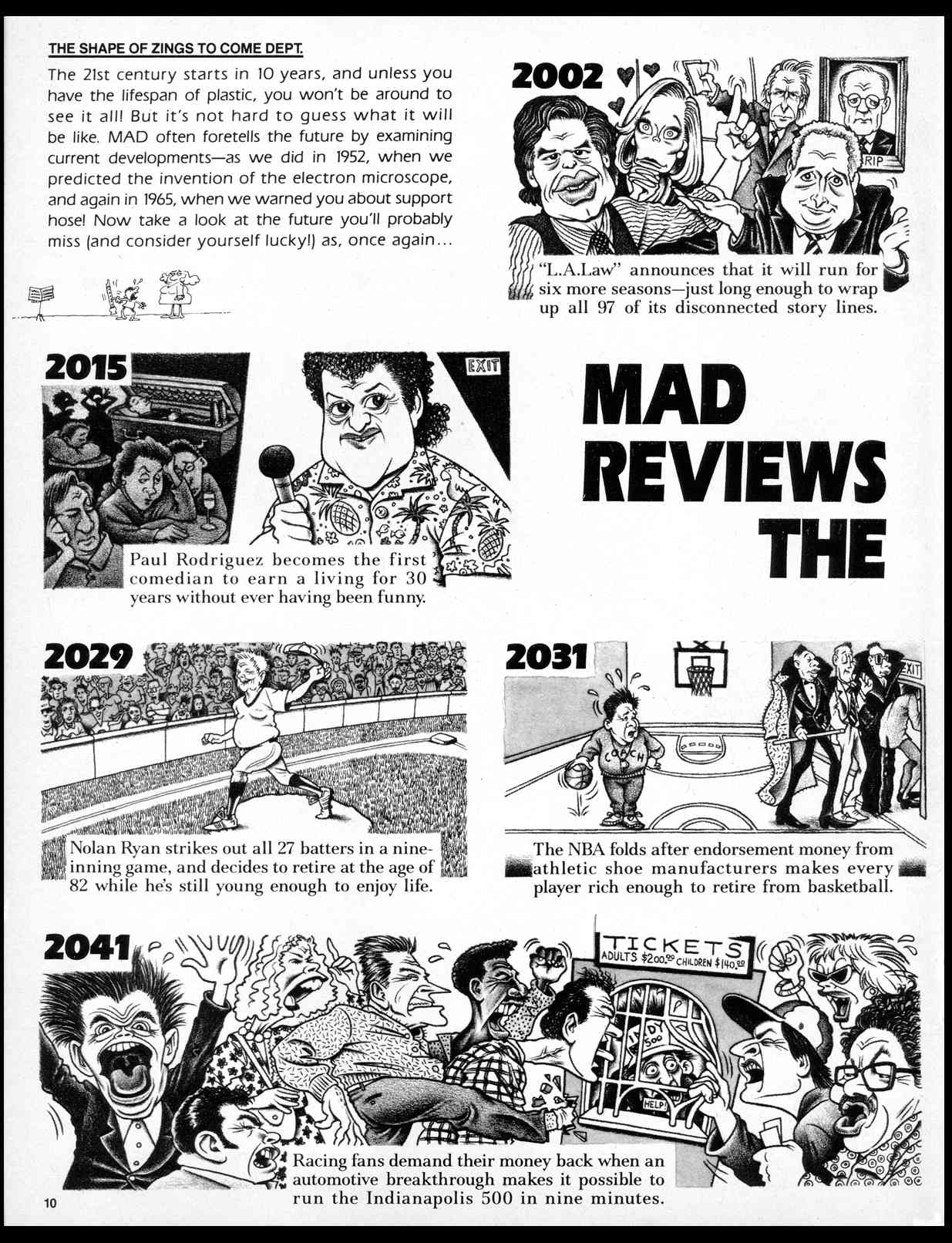 Read online MAD comic -  Issue #299 - 12