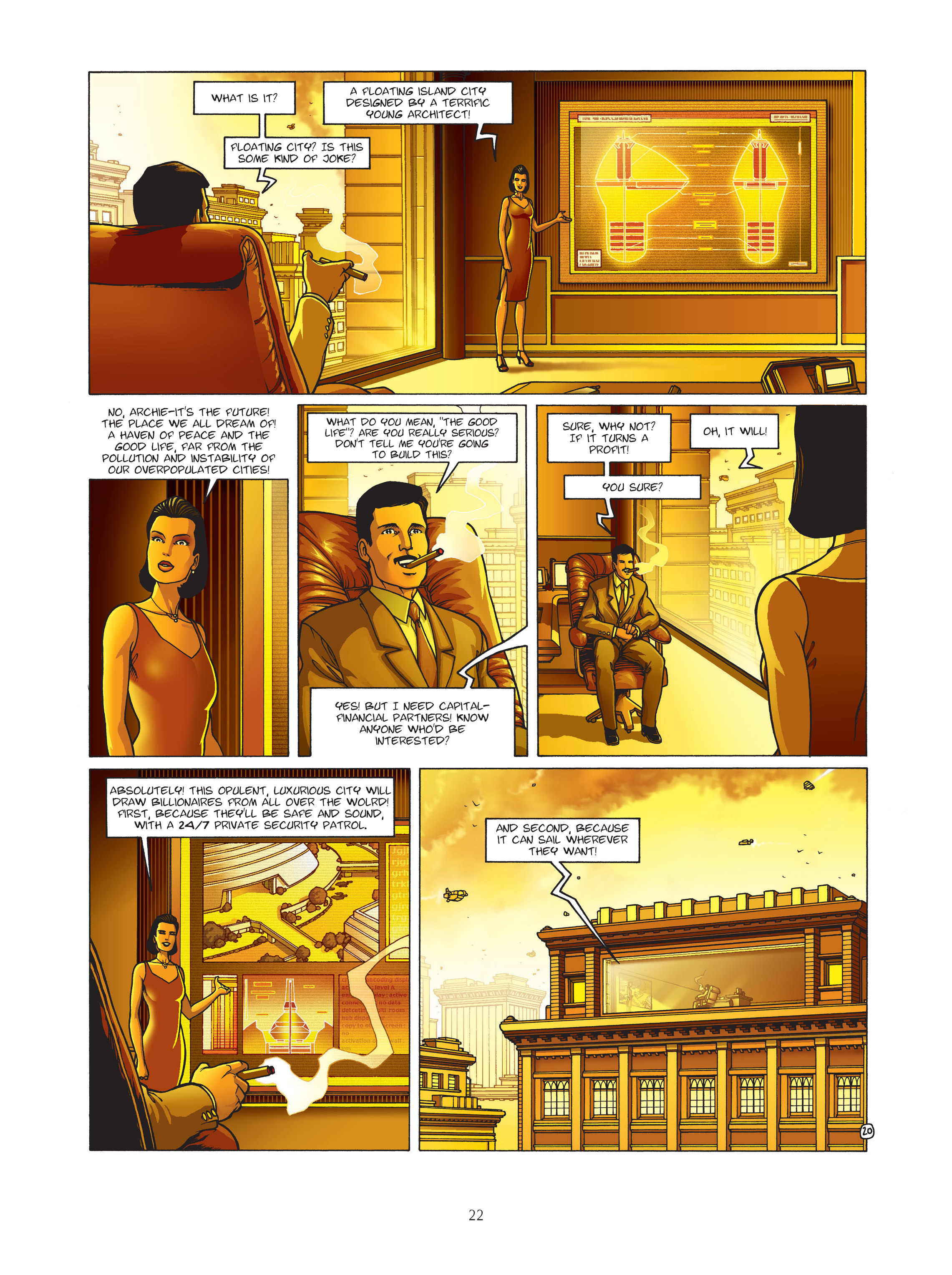 Read online Golden City comic -  Issue #3 - 22
