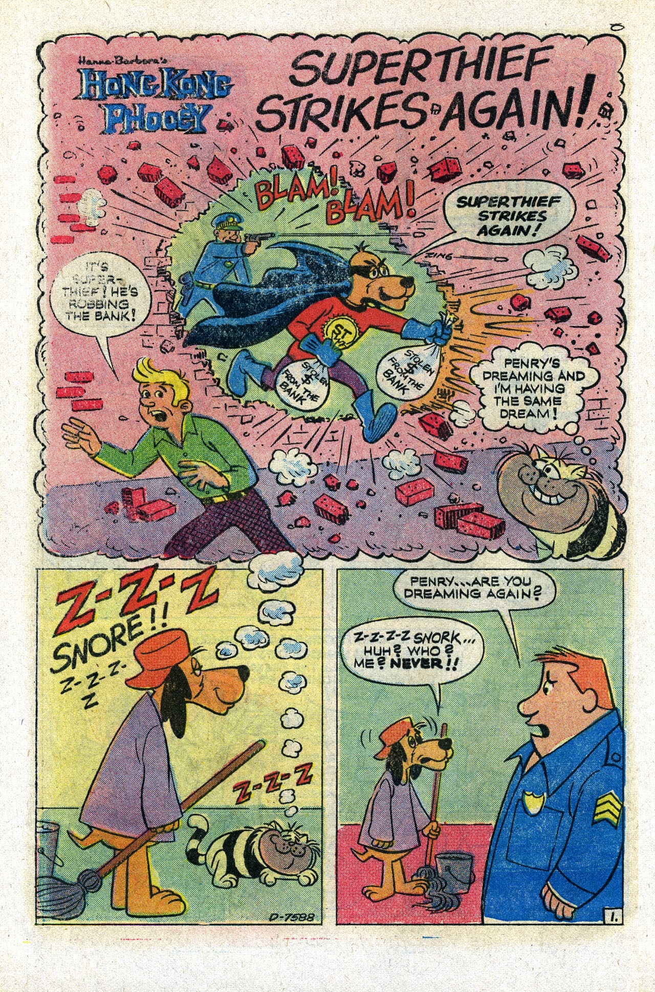 Read online Hong Kong Phooey comic -  Issue #5 - 8