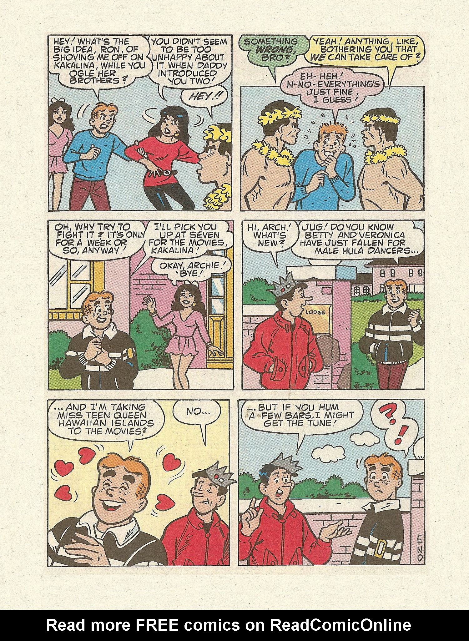 Read online Betty and Veronica Digest Magazine comic -  Issue #72 - 97