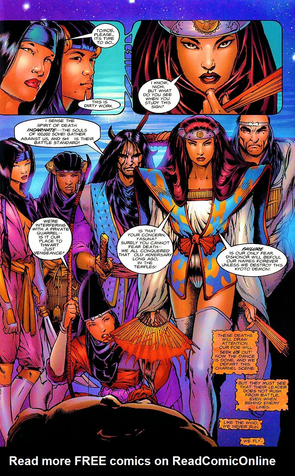 Read online Tomoe comic -  Issue #1 - 12