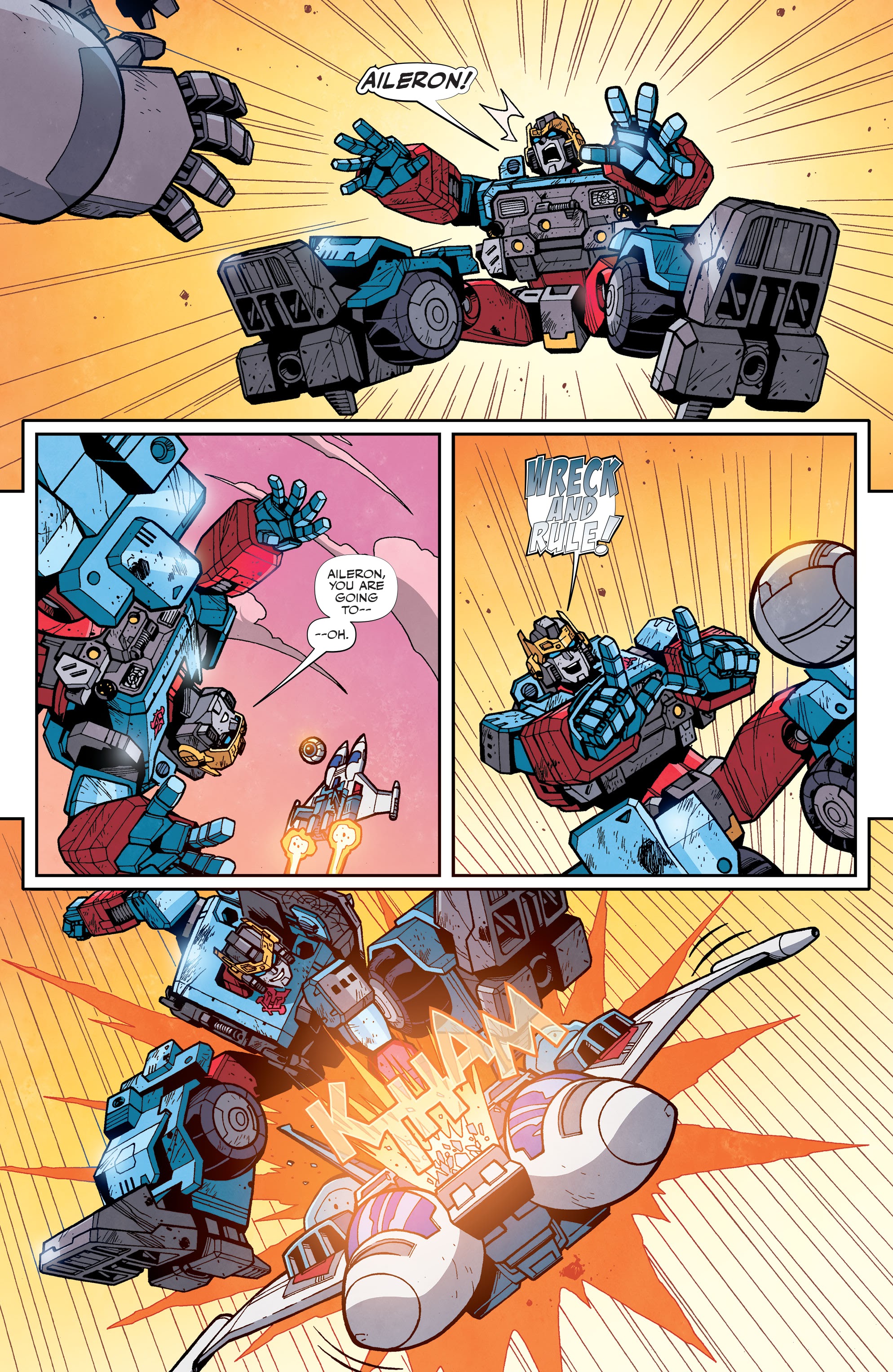 Read online Transformers: Wreckers-Tread and Circuits comic -  Issue #3 - 16