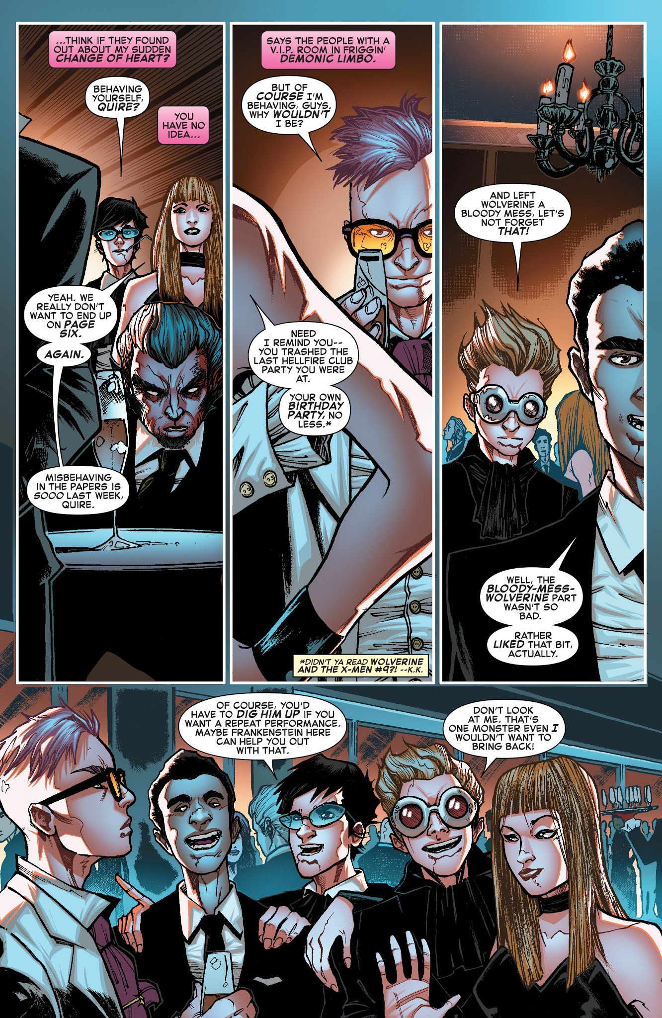 Read online Wolverine and the X-Men comic -  Issue # _TPB 2 - 126