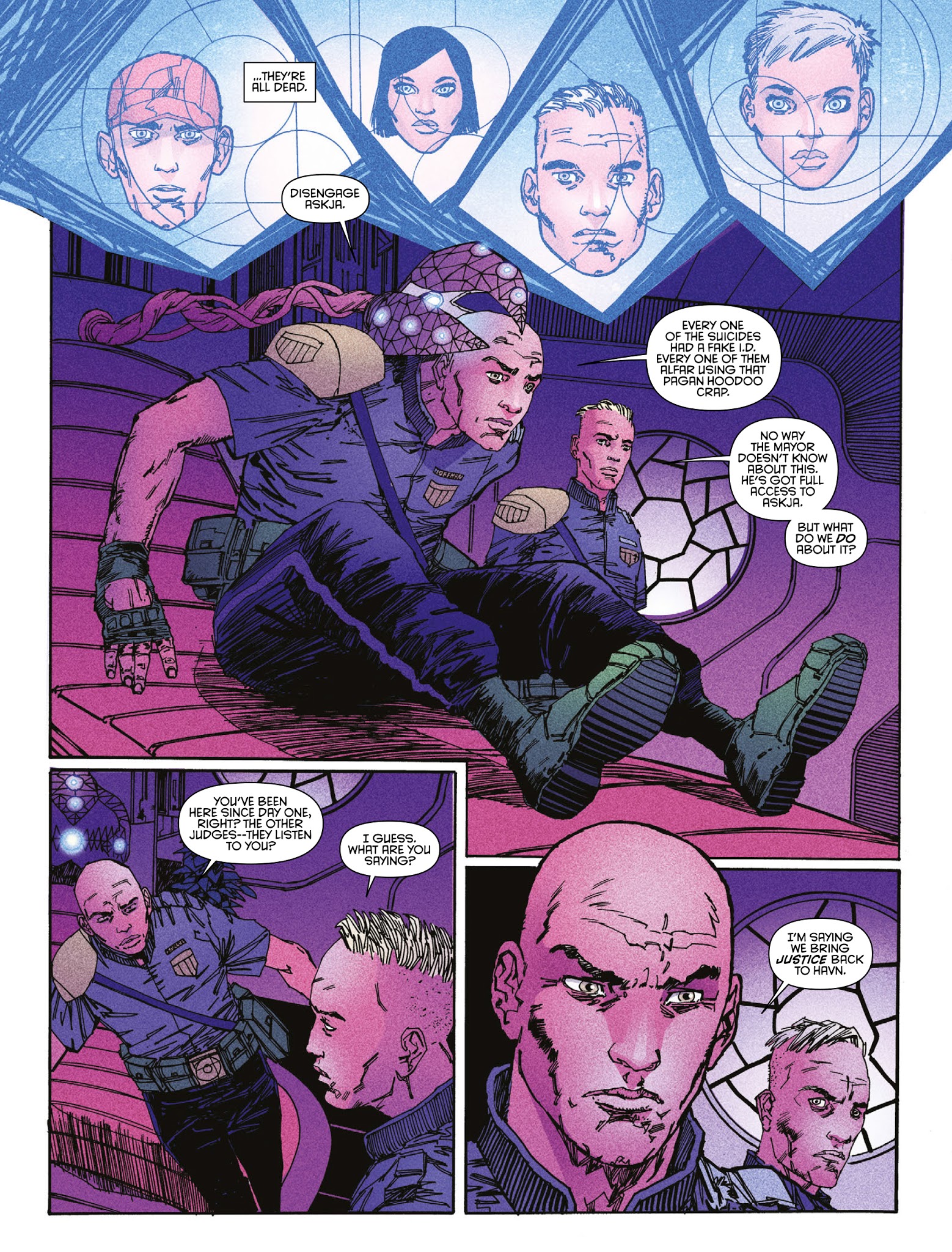 Read online Judge Dredd Megazine (Vol. 5) comic -  Issue #385 - 29