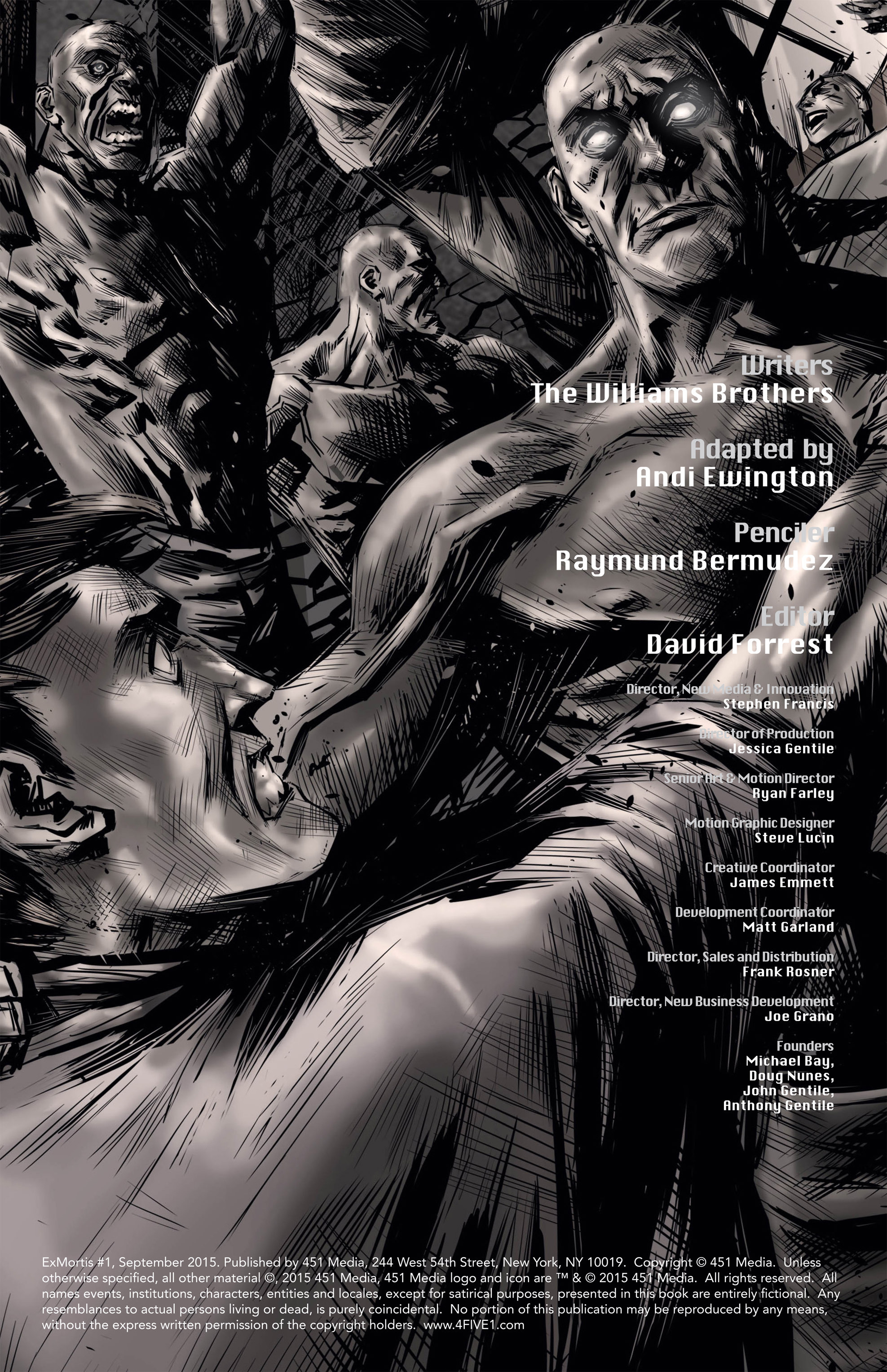 Read online Exmortis comic -  Issue #1 - 2