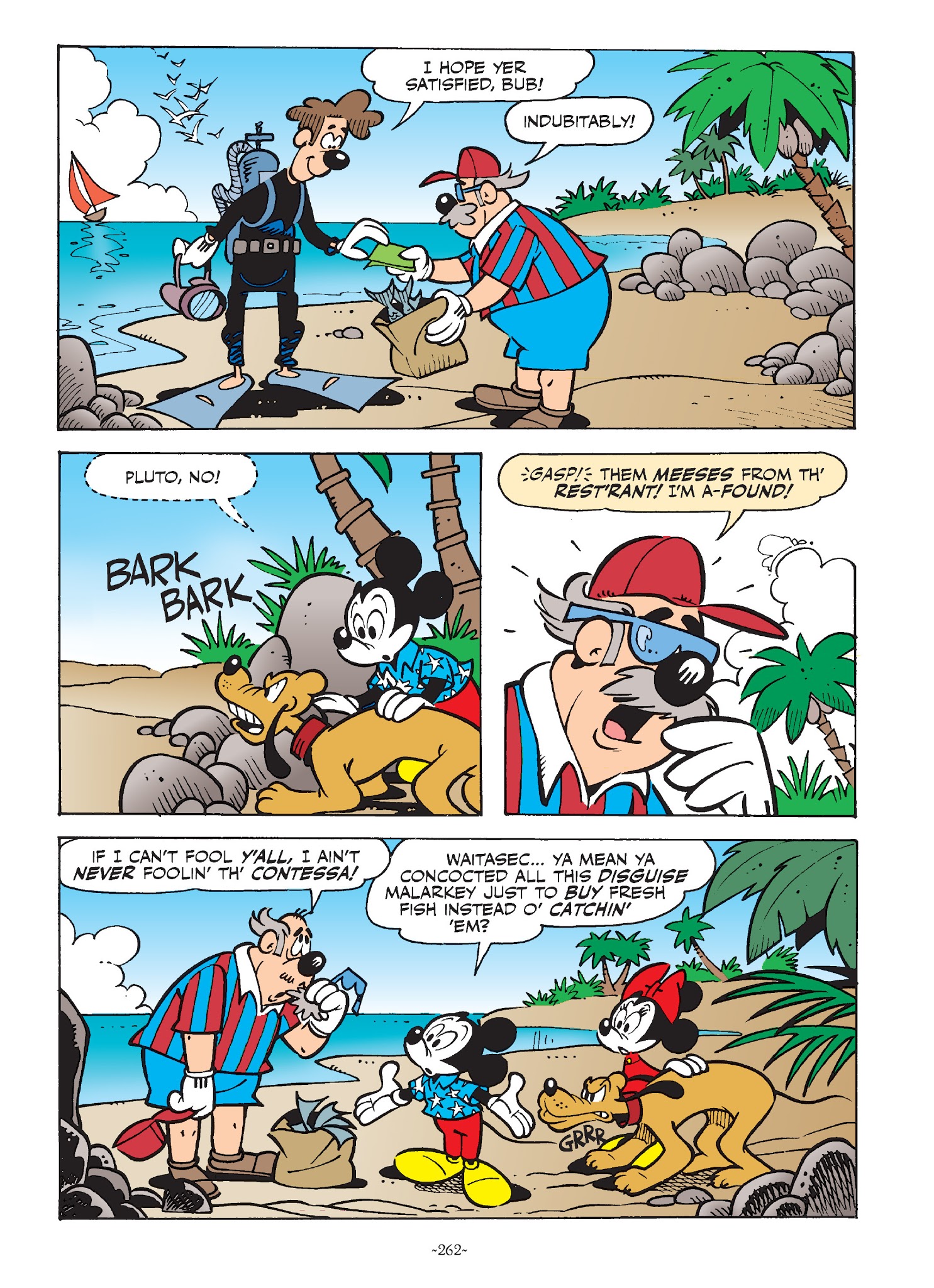Read online Mickey and Donald: The Search For the Zodiac Stone comic -  Issue # TPB - 261