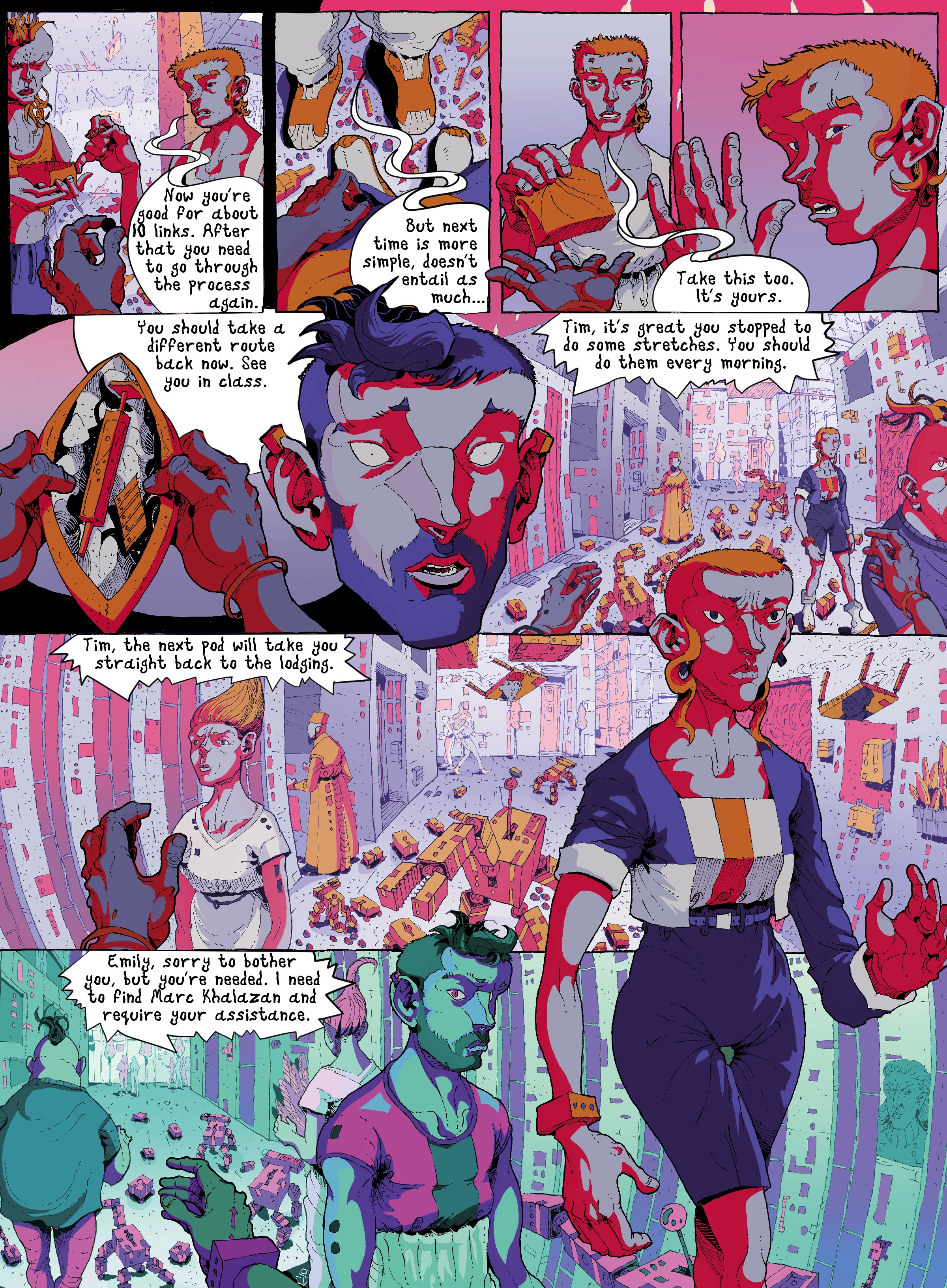 Read online Bioripple comic -  Issue # TPB (Part 1) - 50