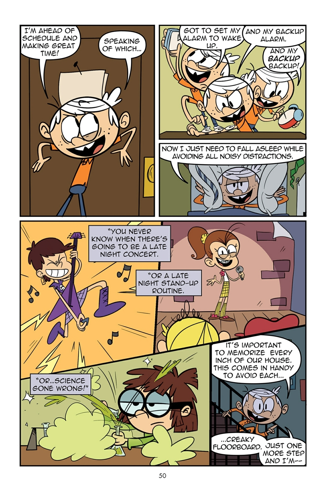 Read online The Loud House comic -  Issue #7 - 50