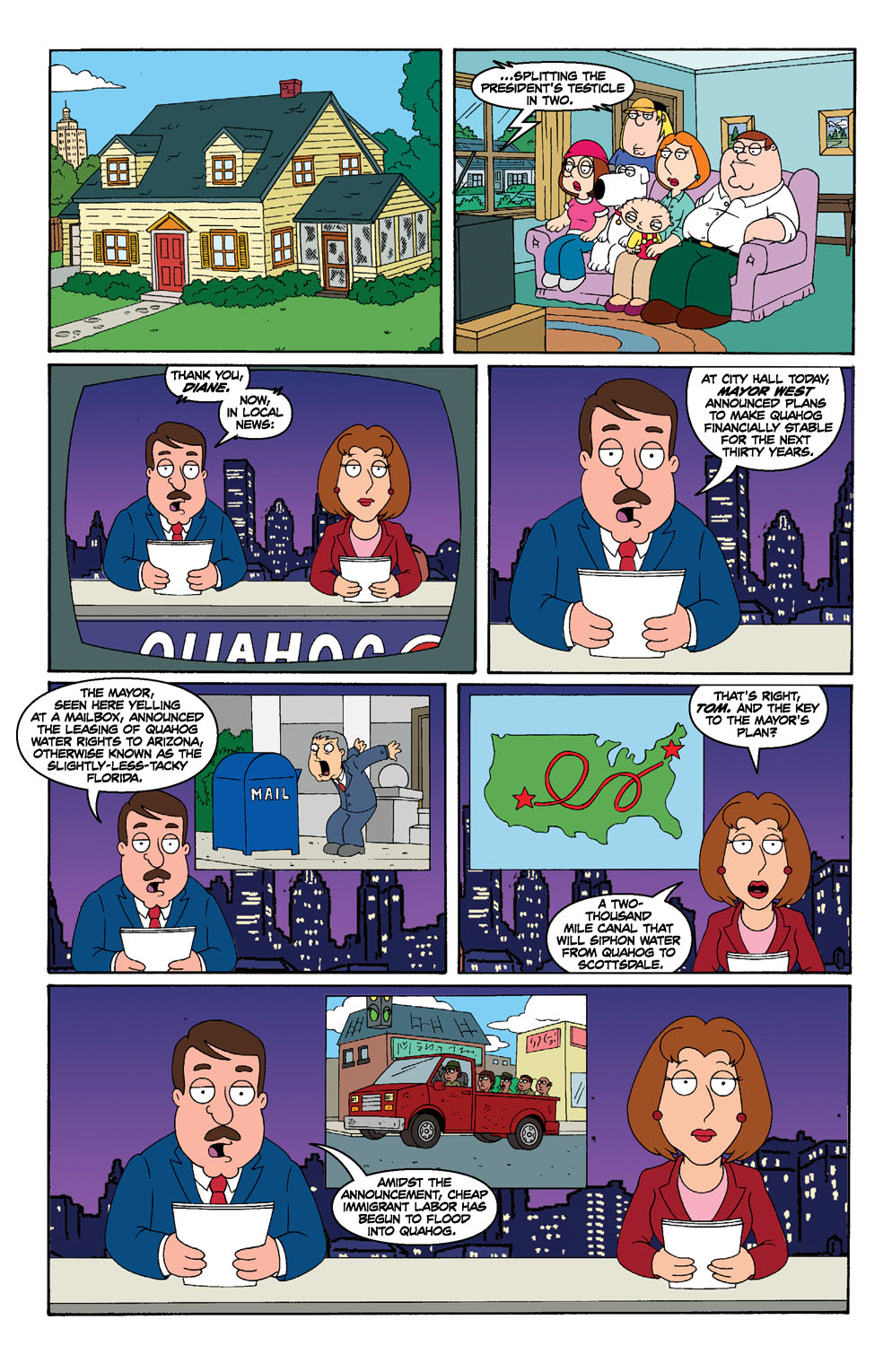 Read online Family Guy comic -  Issue #2 - 7