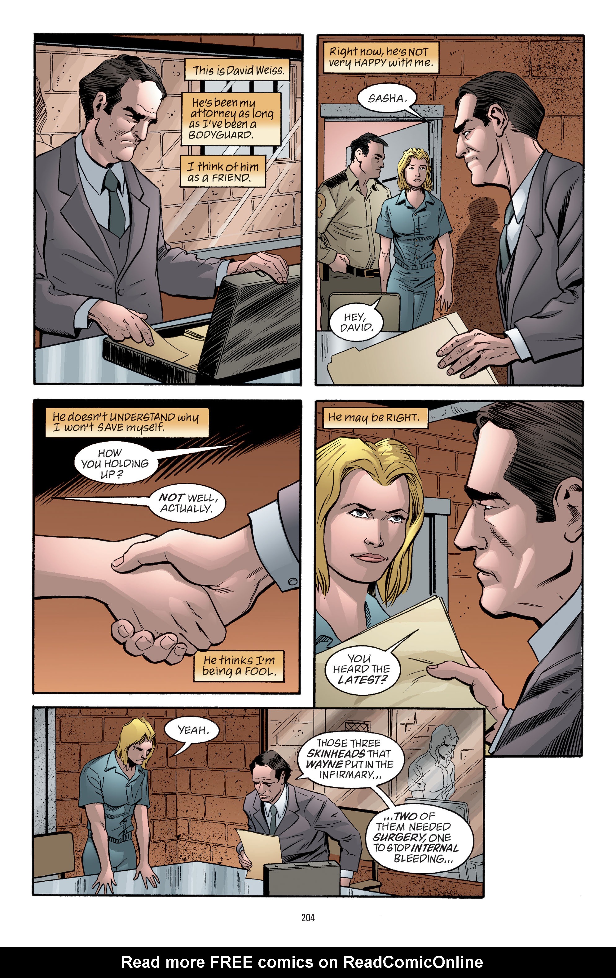 Read online Batman: Bruce Wayne - Murderer? comic -  Issue # Part 2 - 73