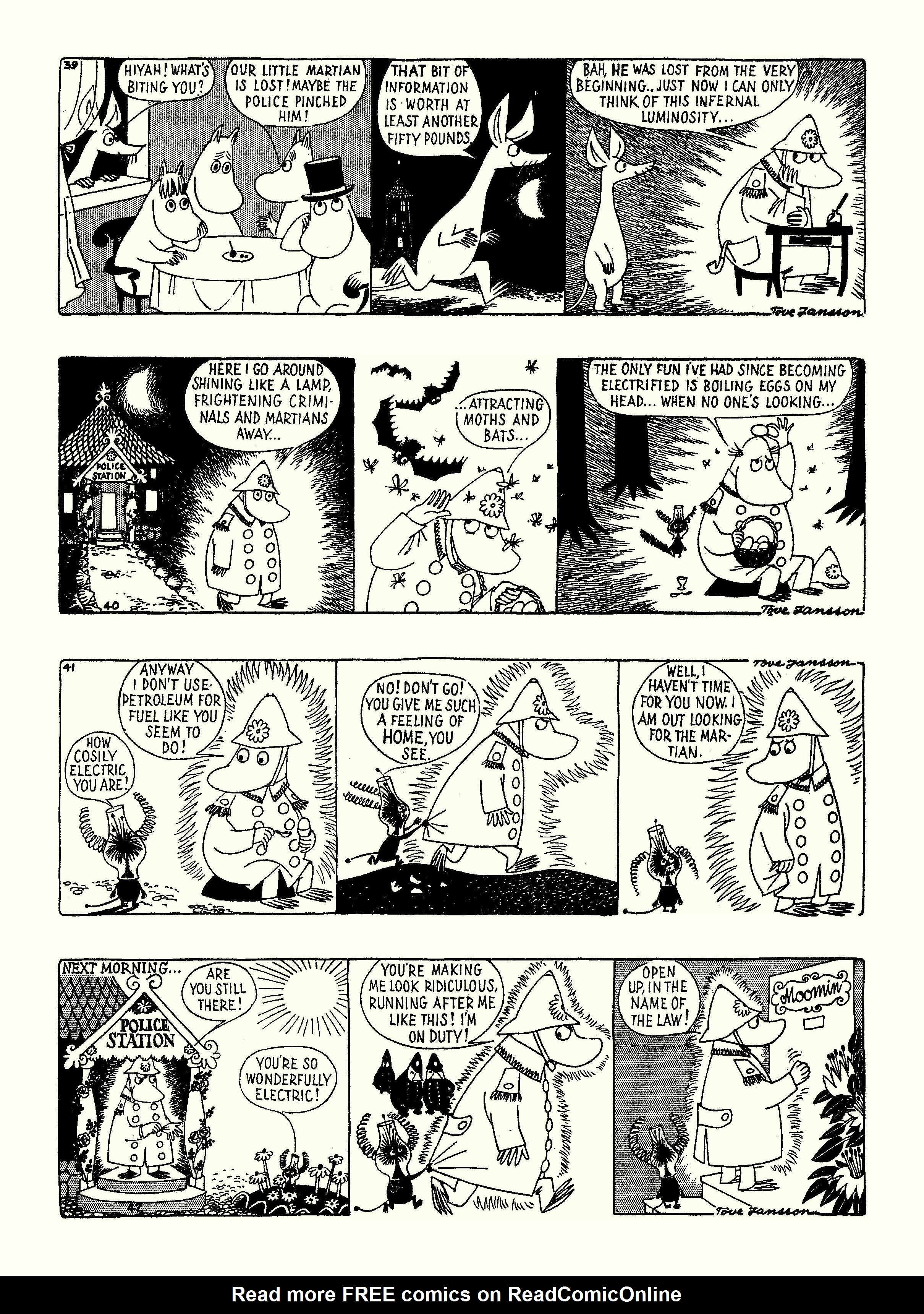 Read online Moomin: The Complete Tove Jansson Comic Strip comic -  Issue # TPB 3 - 47