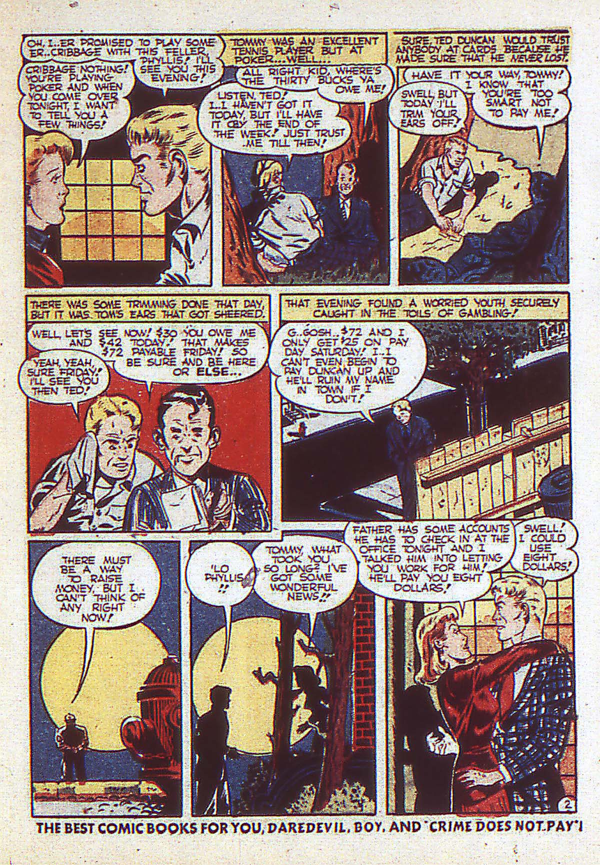 Read online Boy Comics comic -  Issue #8 - 21