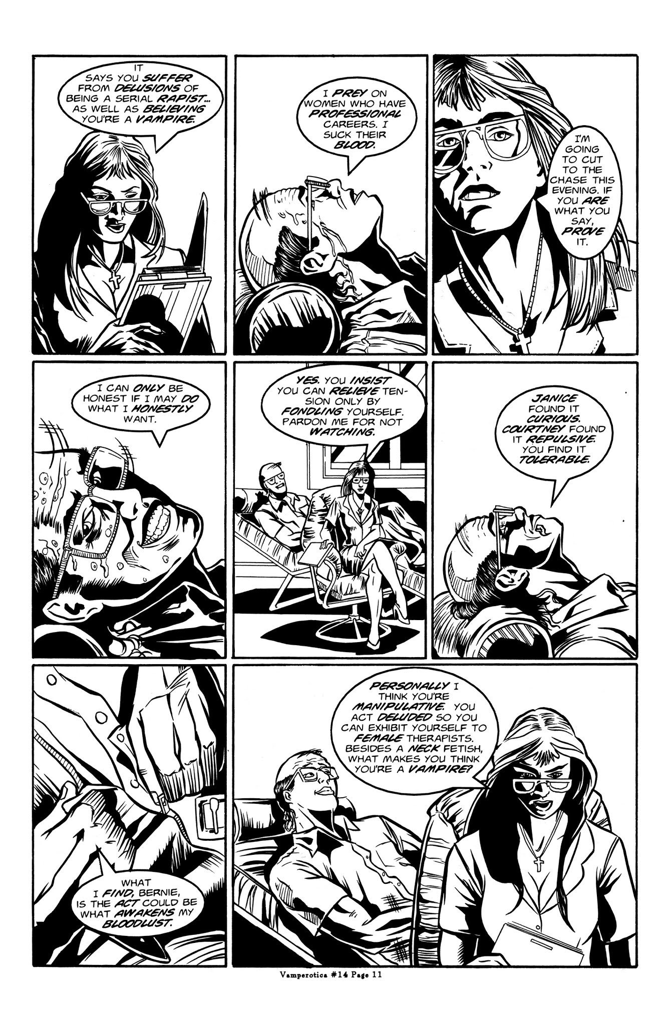 Read online Vamperotica comic -  Issue #14 - 13