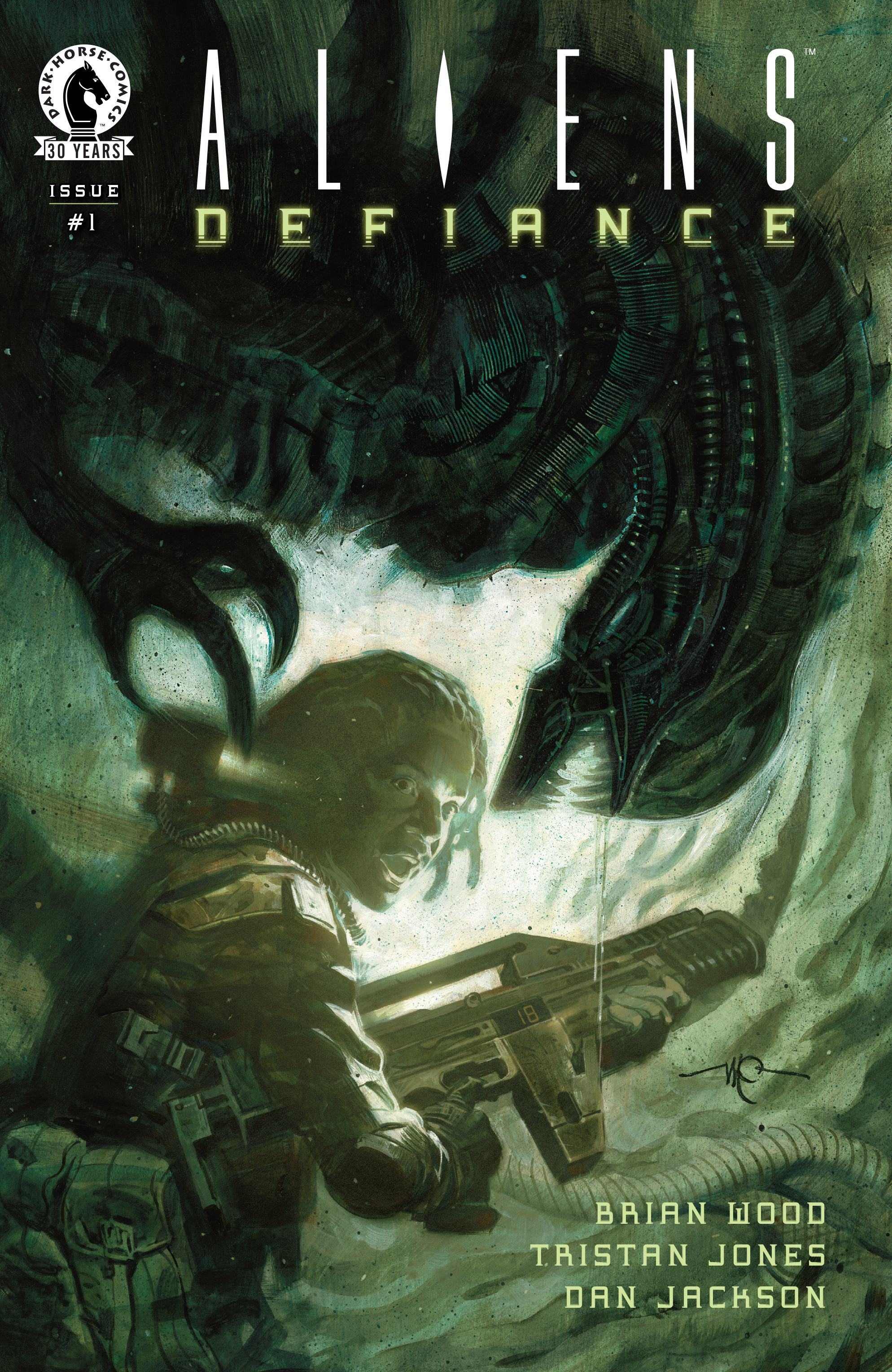 Read online Aliens: Defiance comic -  Issue #1 - 1