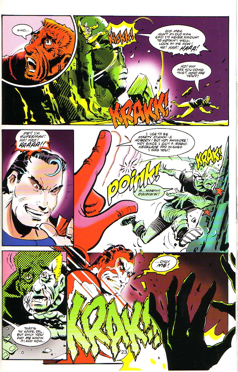 Read online Mann and Superman comic -  Issue # Full - 25