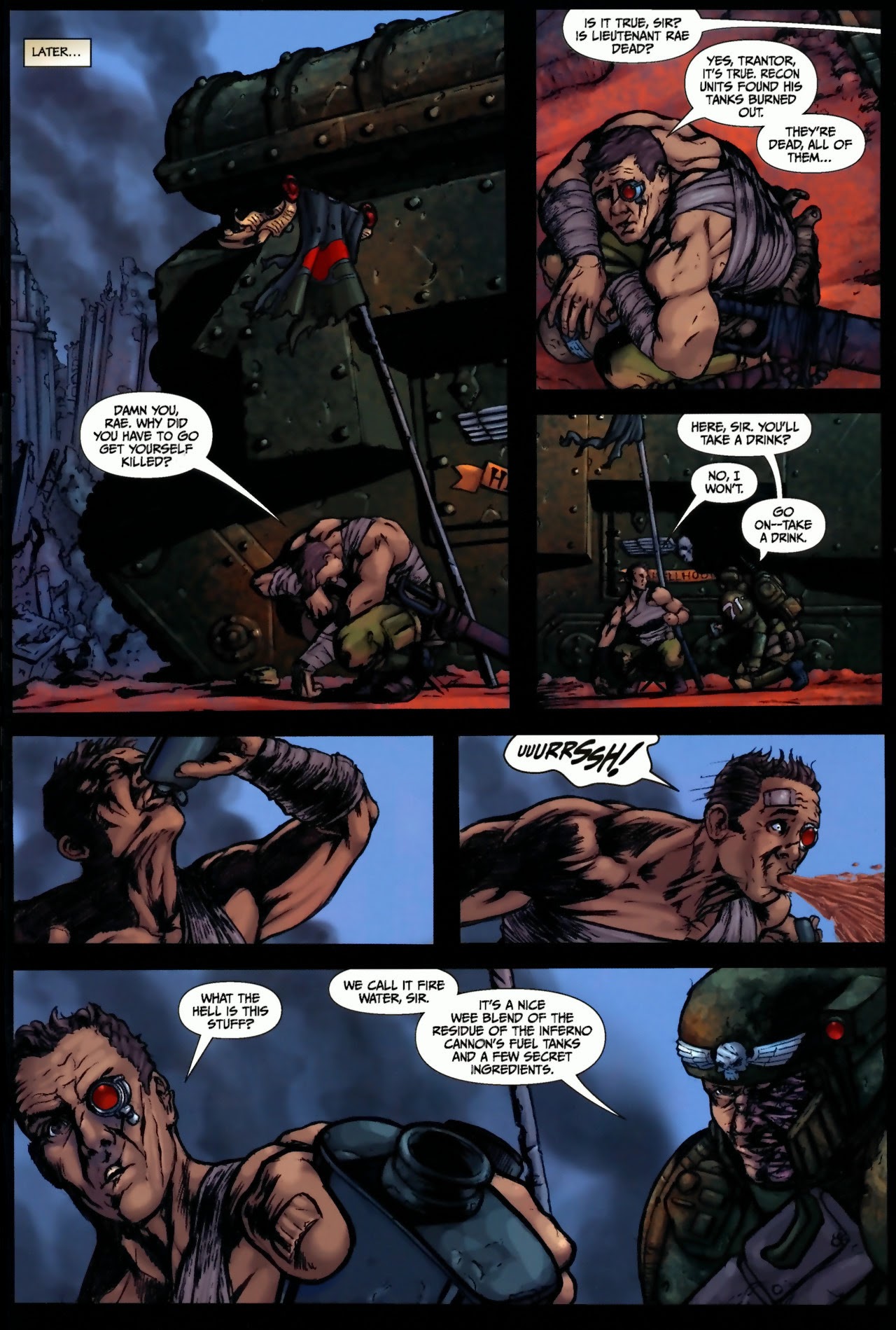 Read online Warhammer 40,000: Fire & Honour comic -  Issue #2 - 4