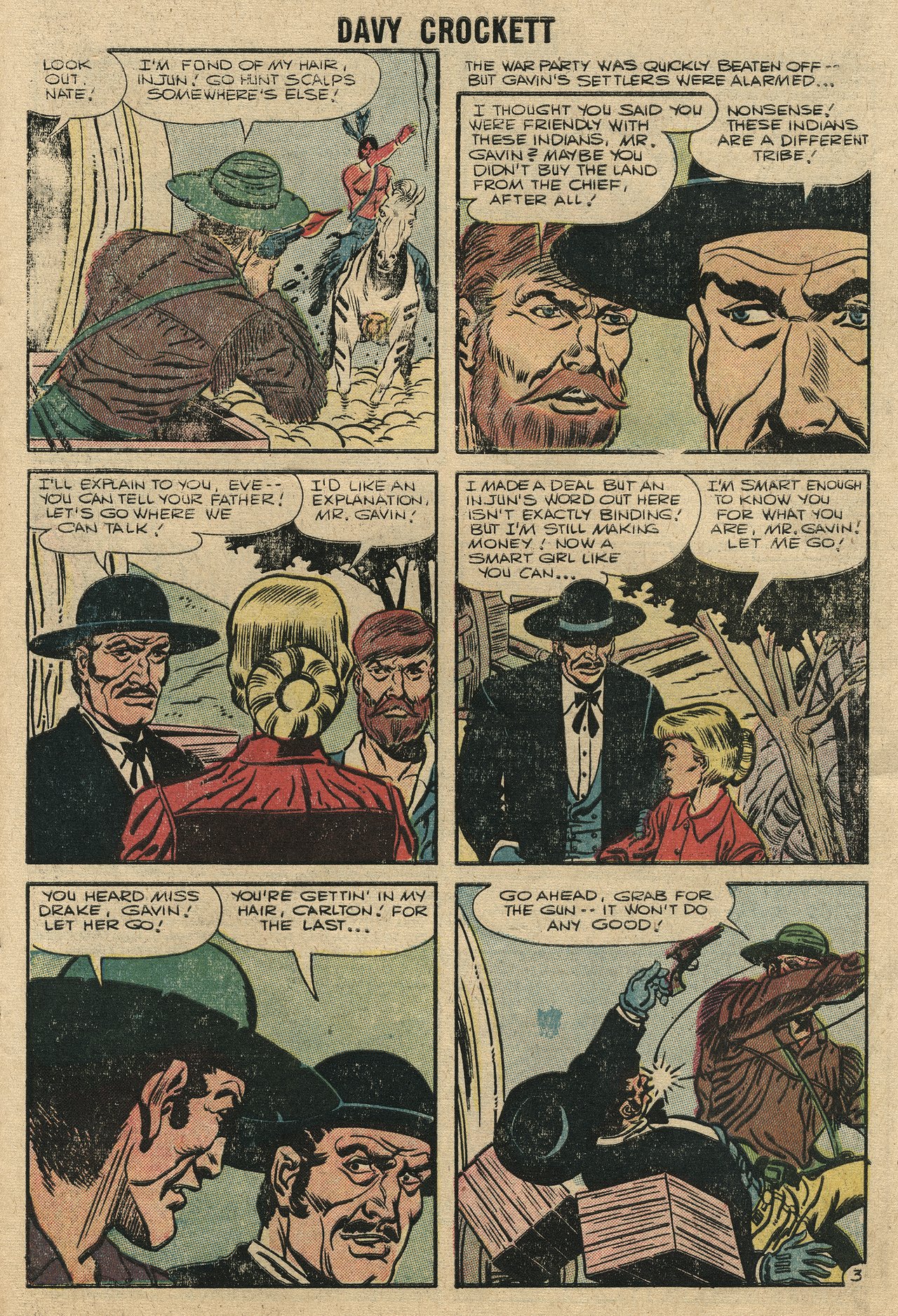 Read online Davy Crockett comic -  Issue #7 - 29