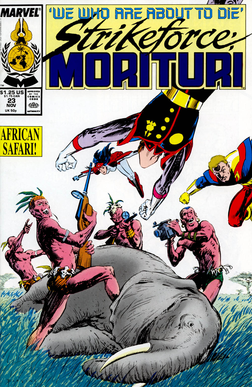 Read online Strikeforce: Morituri comic -  Issue #23 - 1