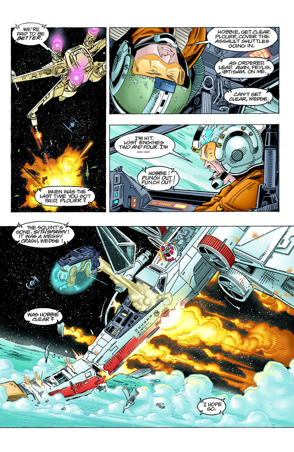 Read online Star Wars: X-Wing Rogue Squadron comic -  Issue #21 - 16