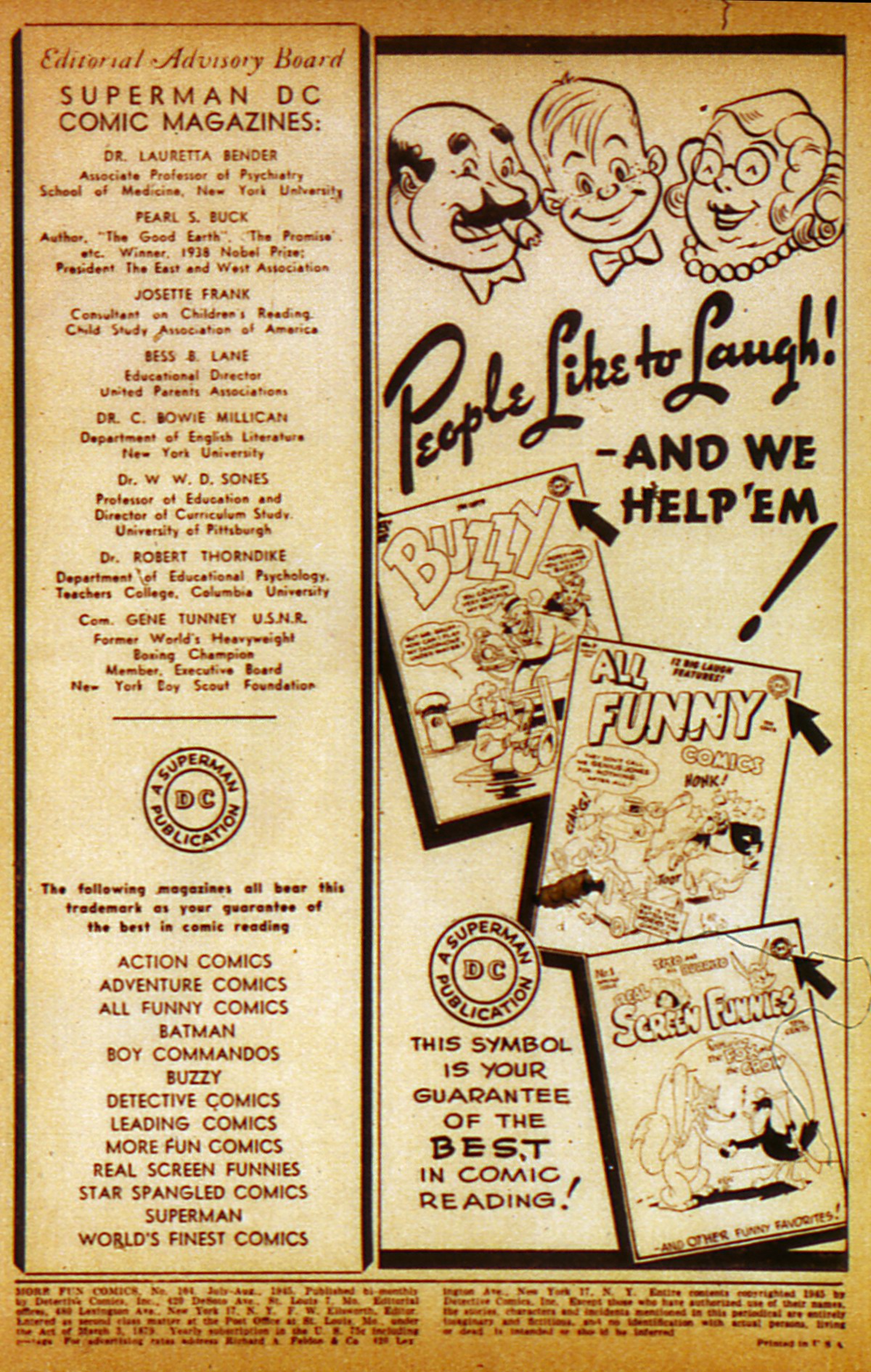 Read online More Fun Comics comic -  Issue #104 - 2