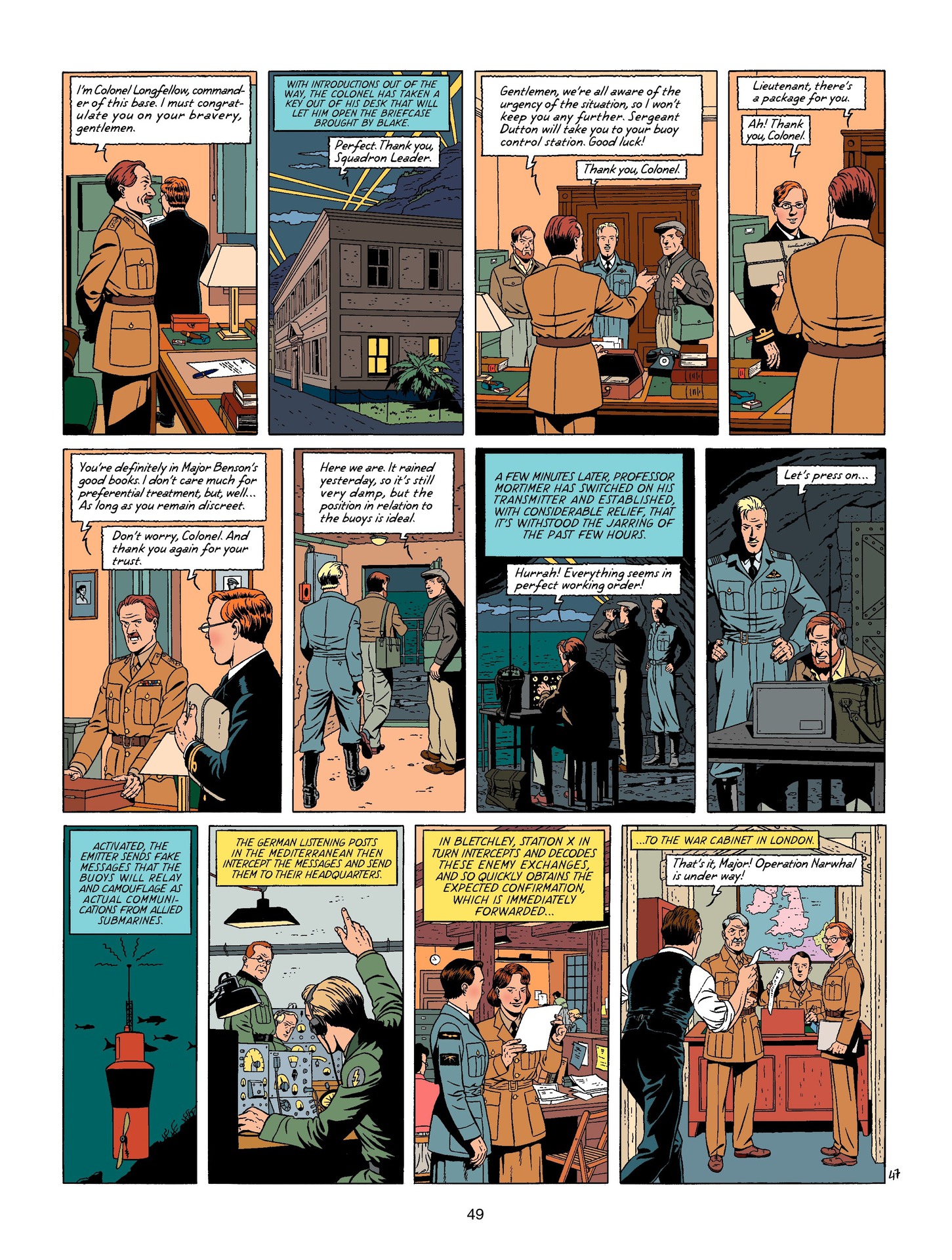 Read online Blake & Mortimer comic -  Issue #21 - 49