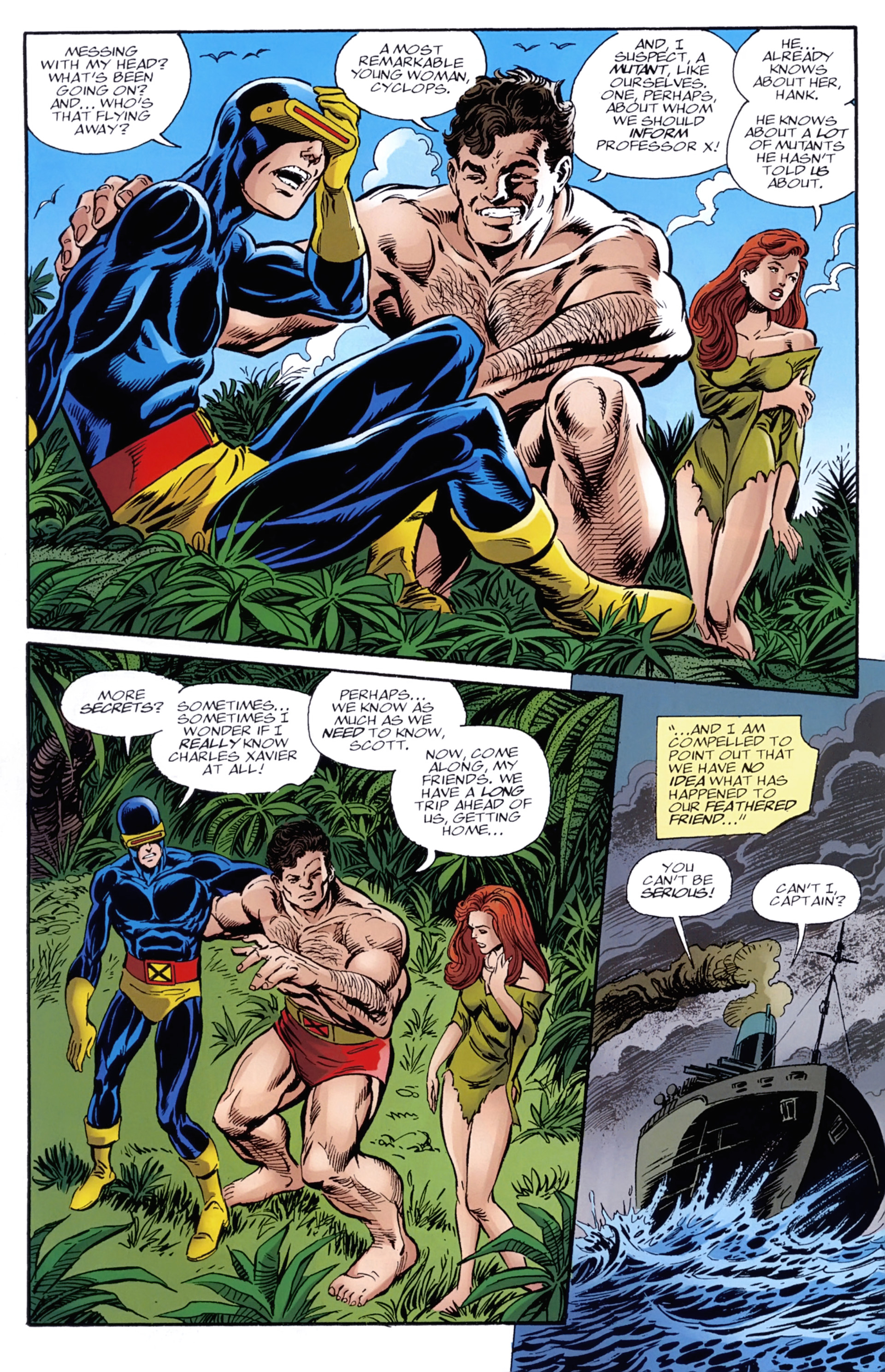 Read online X-Men: Hidden Years comic -  Issue #7 - 19