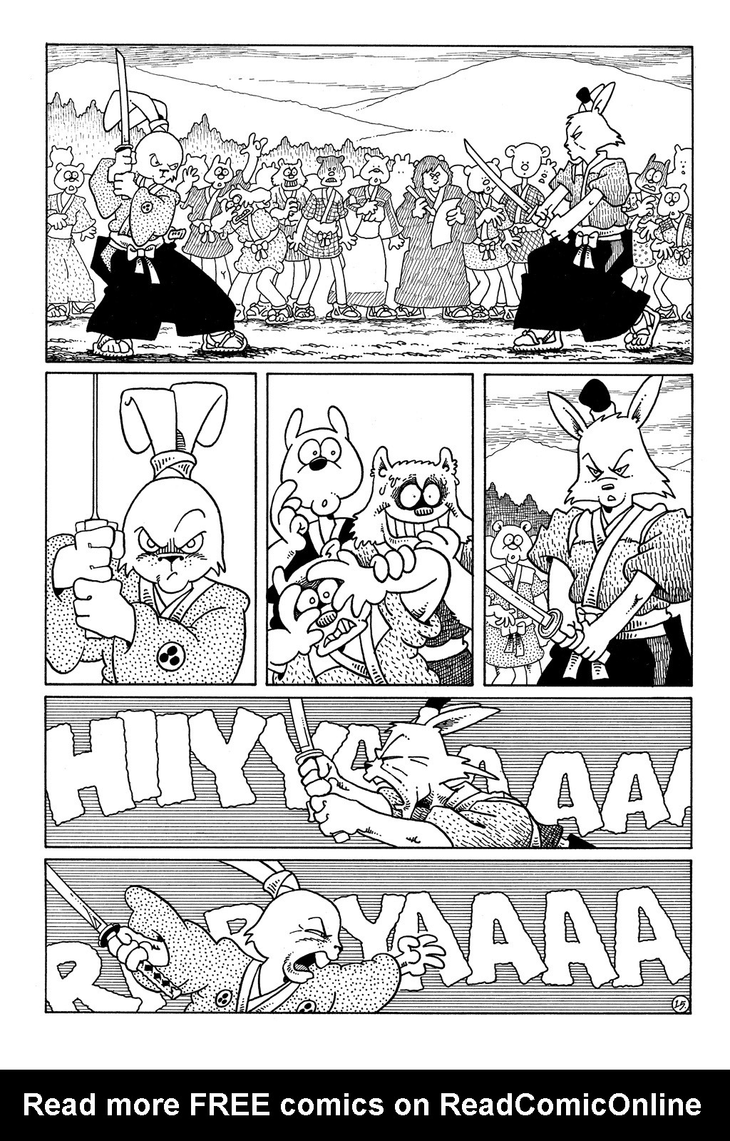 Read online Usagi Yojimbo (1987) comic -  Issue #26 - 17