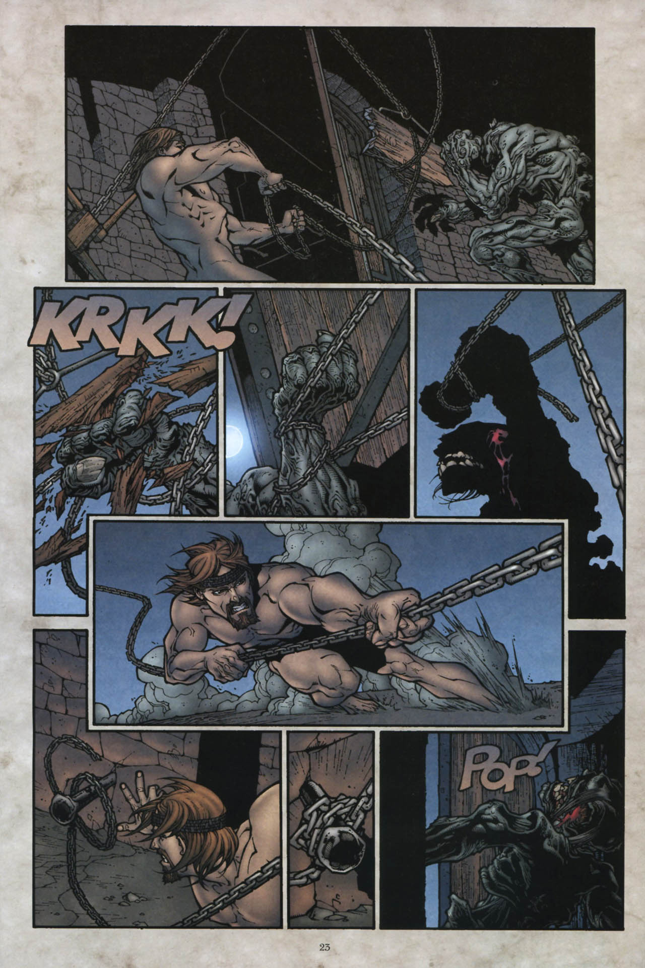 Read online Beowulf (2007) comic -  Issue #2 - 23