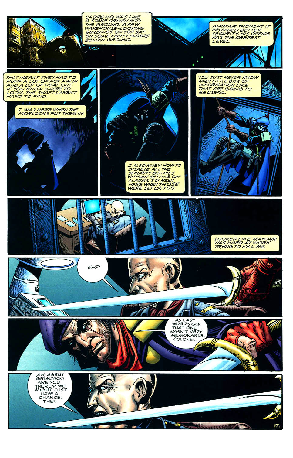 Read online Grimjack: Killer Instinct comic -  Issue #5 - 19