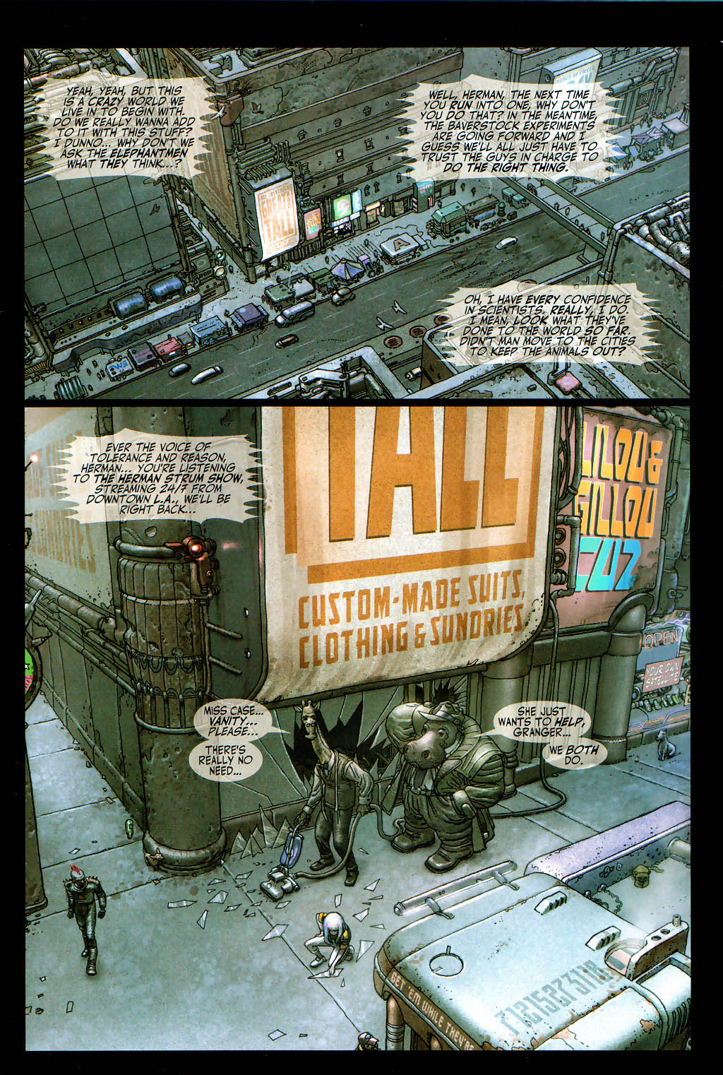Read online Hip Flask comic -  Issue # Issue Elephantmen - 11