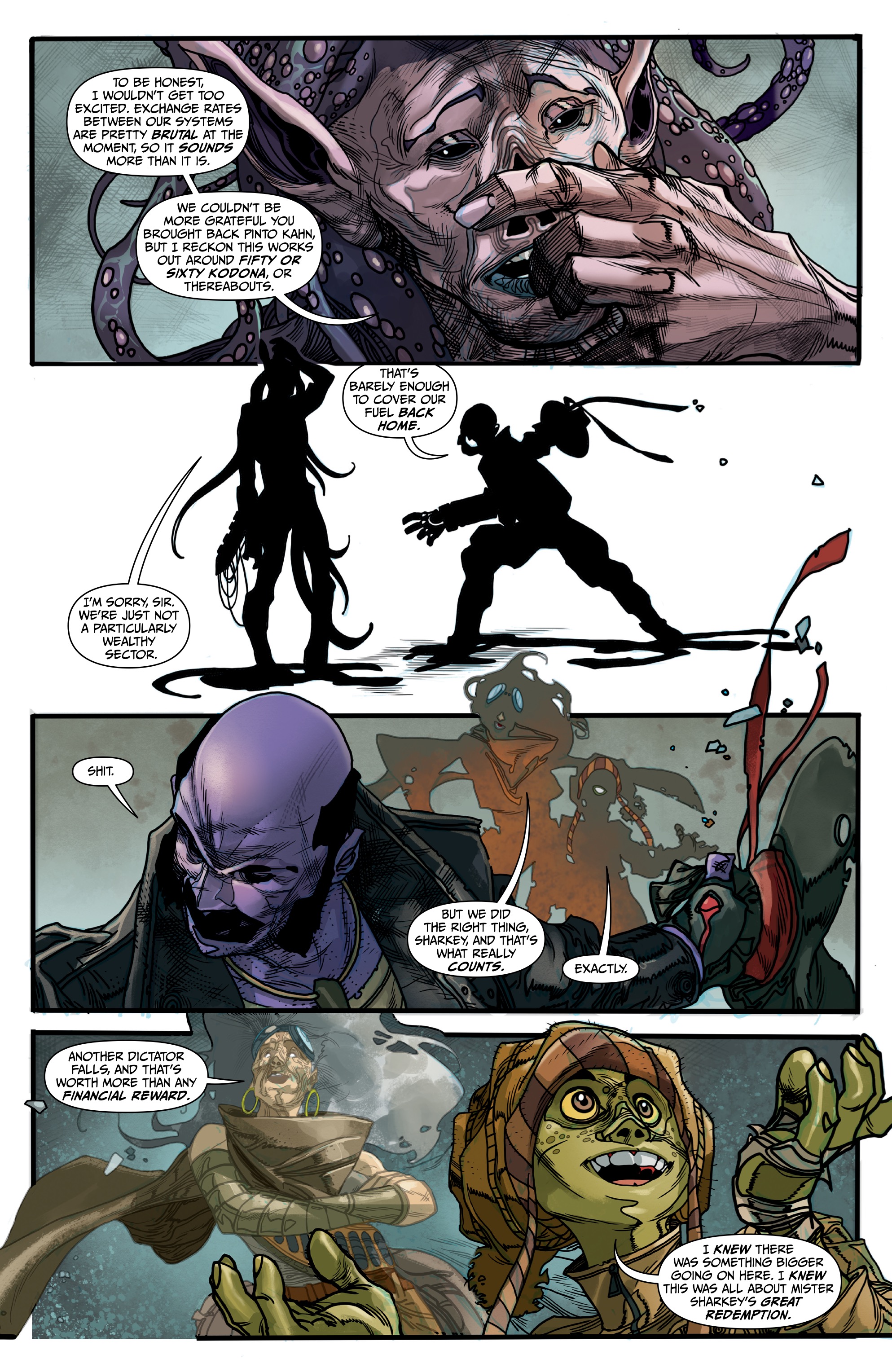 Read online Sharkey the Bounty Hunter comic -  Issue # _TPB (Part 2) - 41