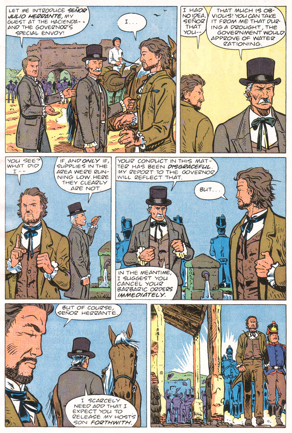 Read online Zorro (1990) comic -  Issue #7 - 10