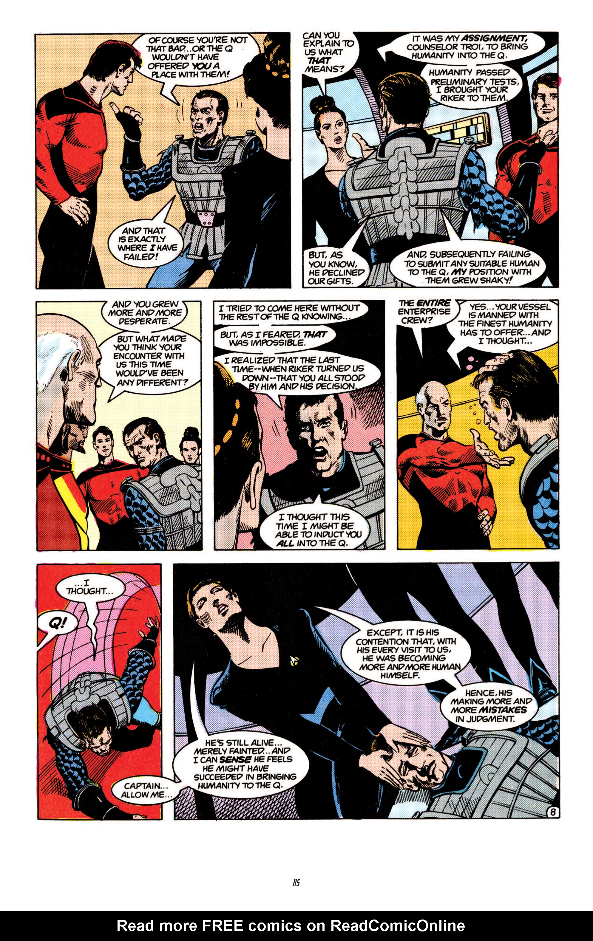 Read online Star Trek Classics comic -  Issue #4 - 114