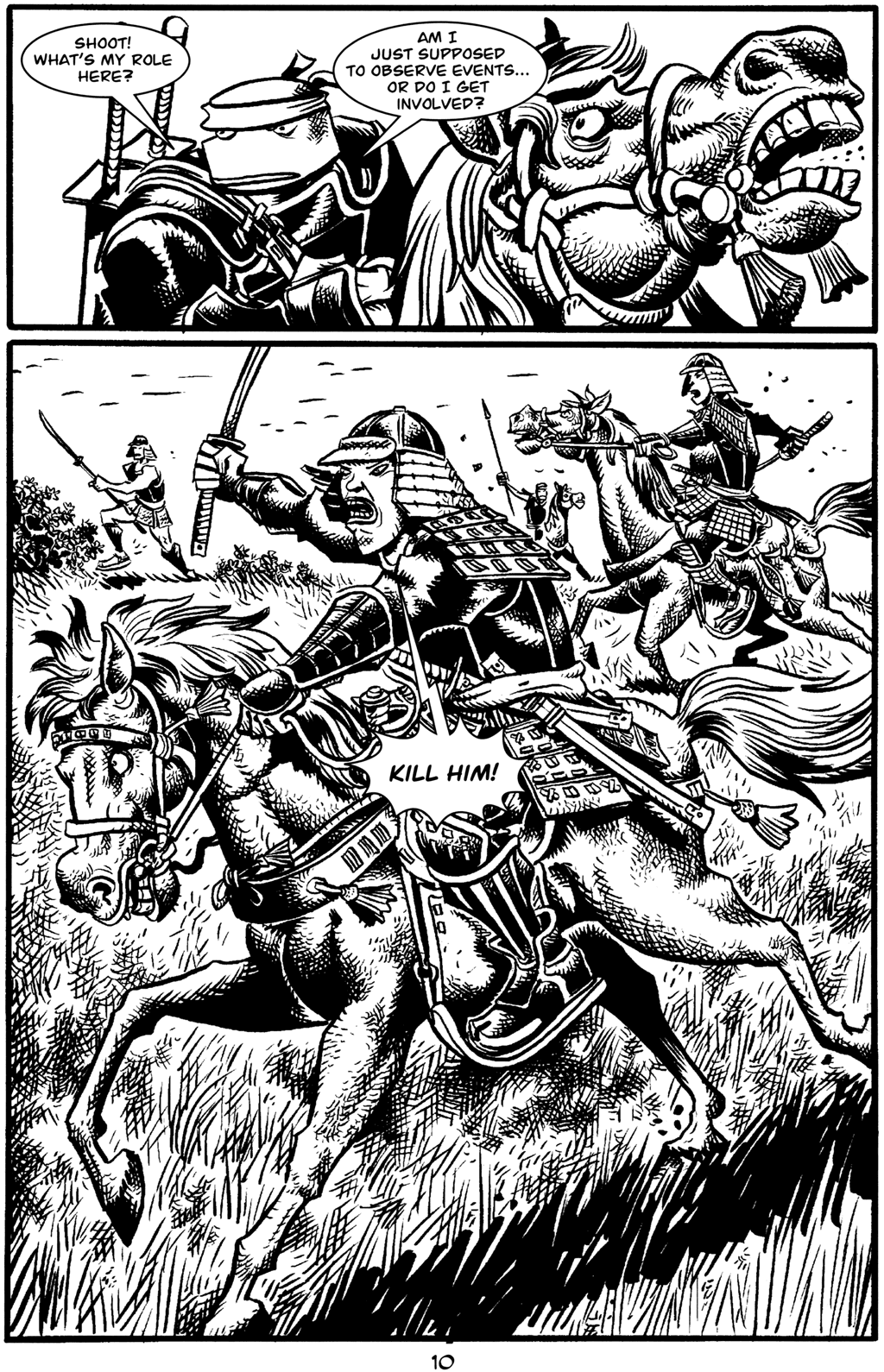 Read online Tales of Leonardo Blind Sight comic -  Issue #3 - 12